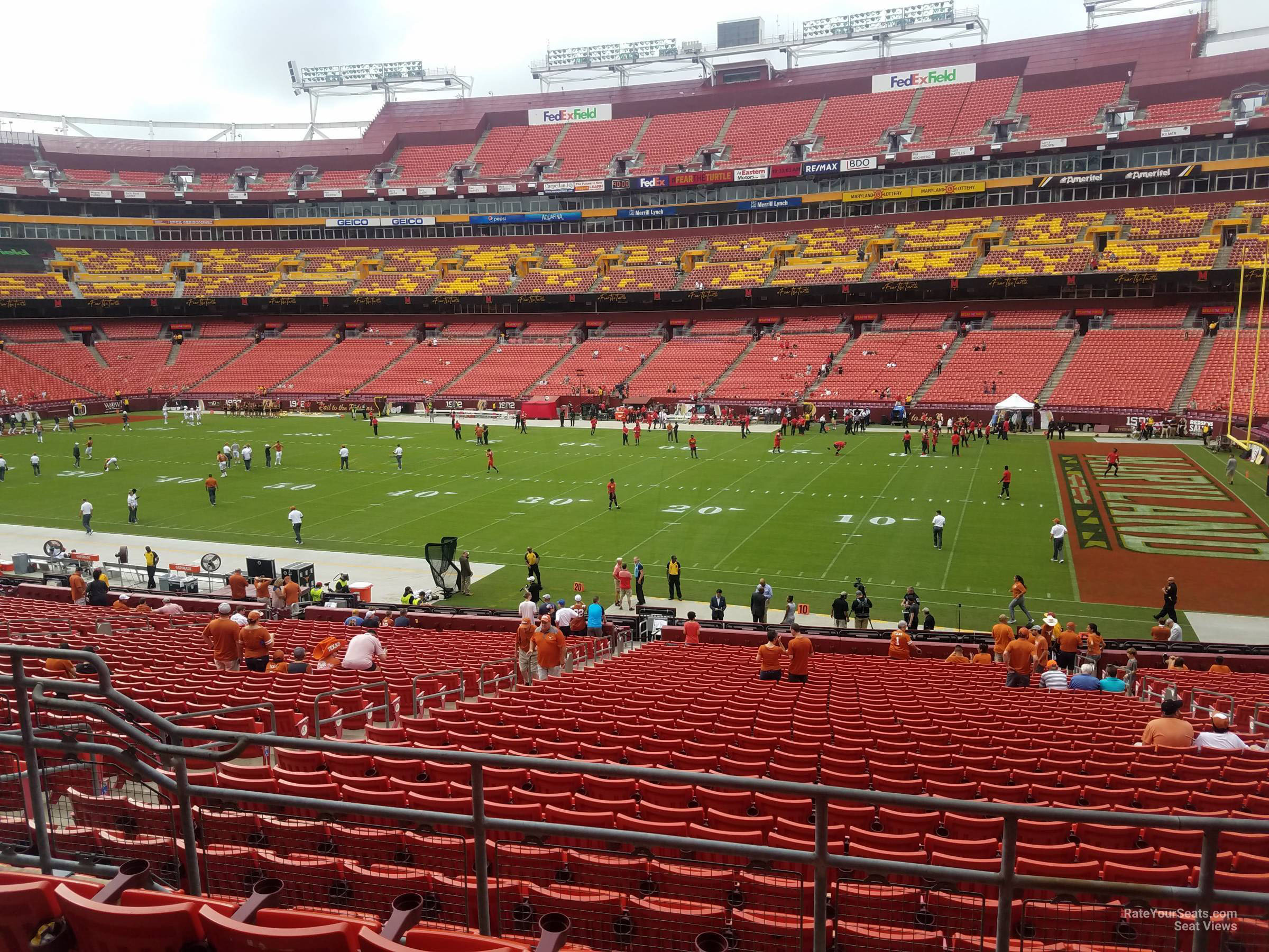 Section 218 at FedExField - RateYourSeats.com