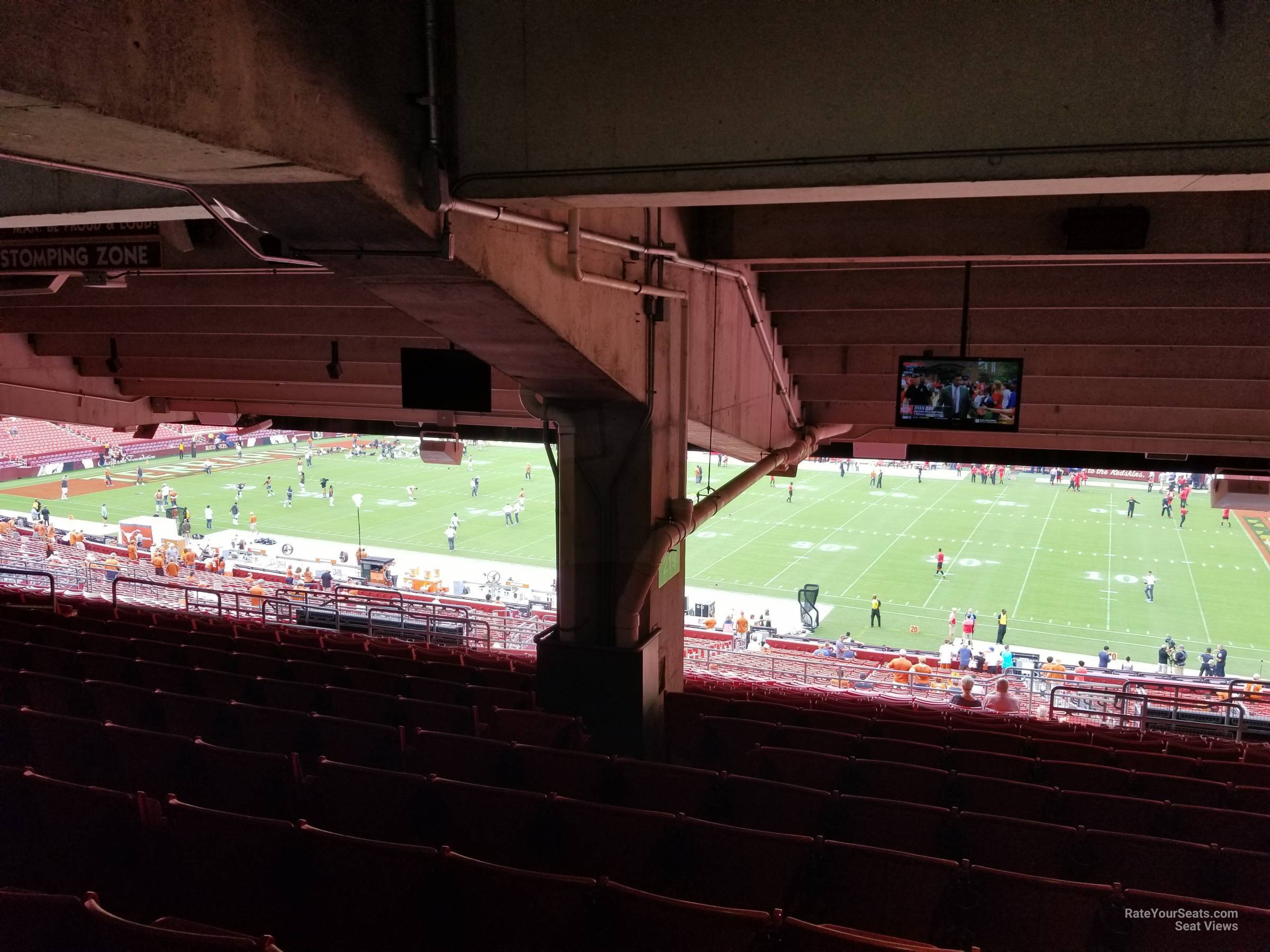 Fedex Field Obstructed View Seating Chart Awesome Home