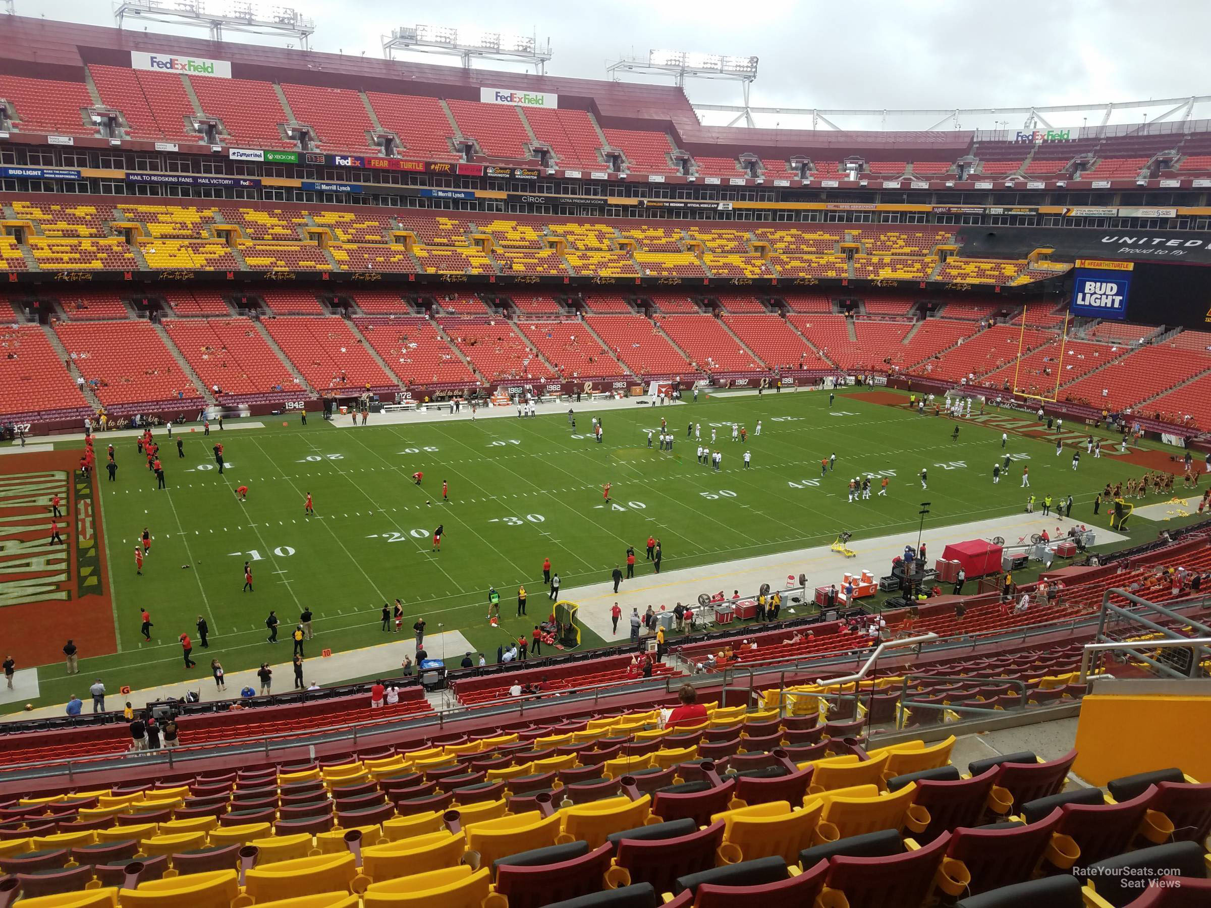 Fedex Field Seating Chart With Rows