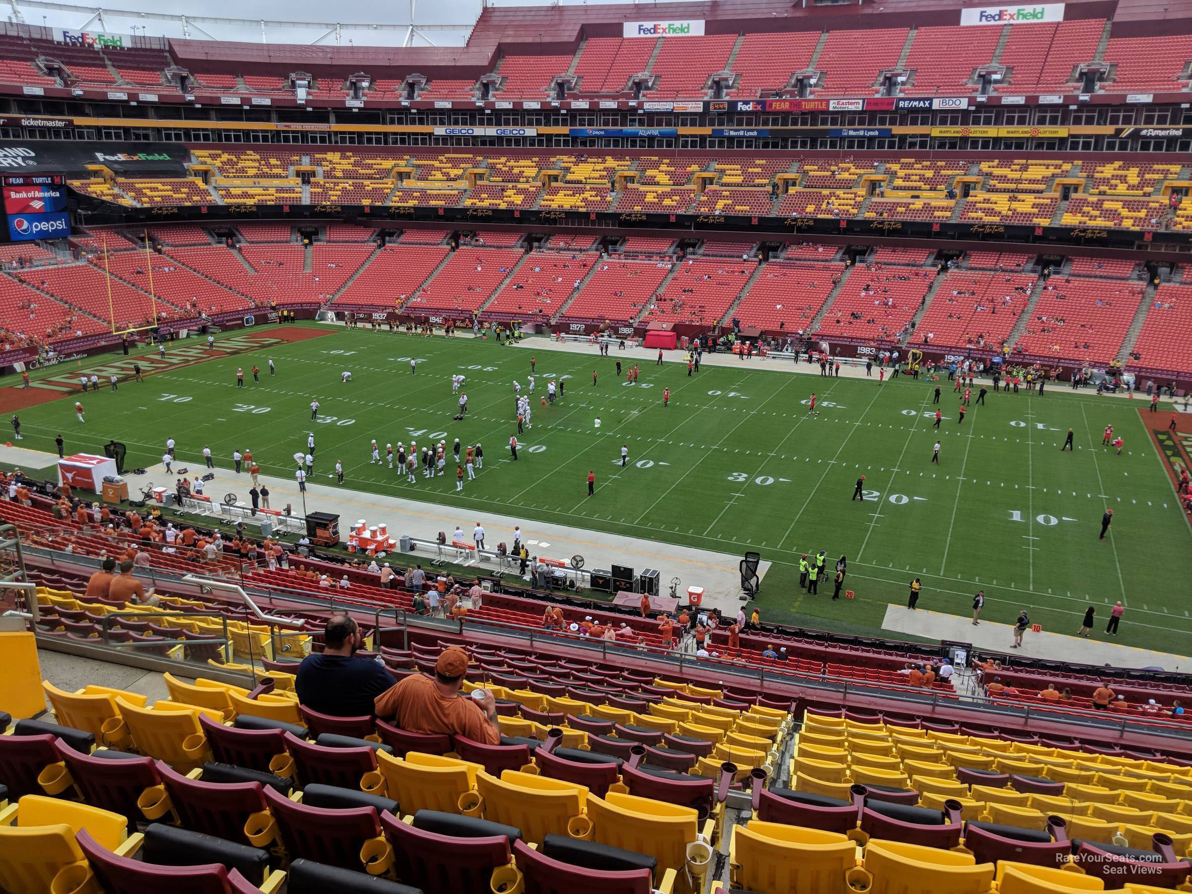 Zone A Club 319 At Fedexfield Rateyourseats Com