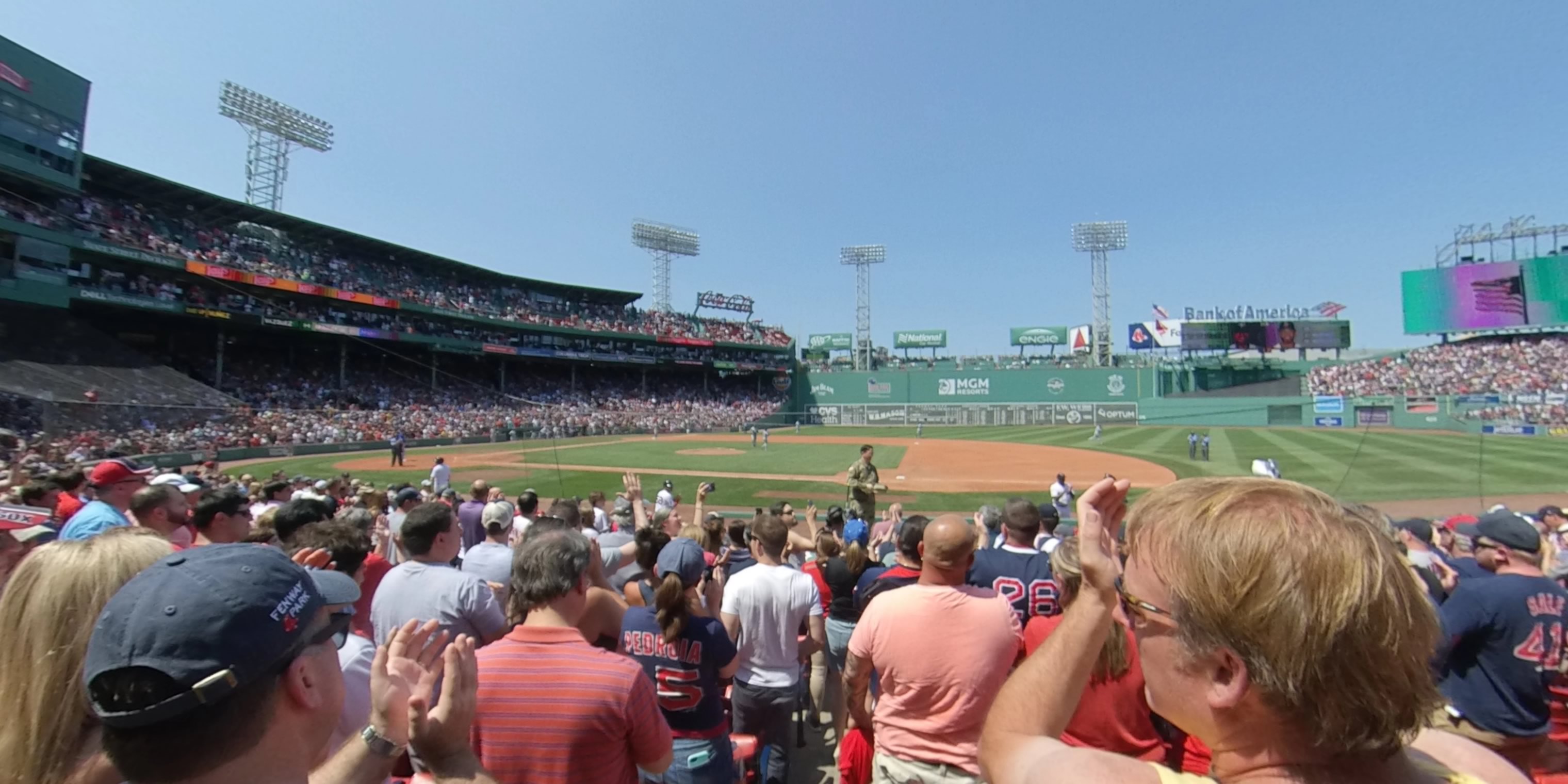 Field Box 25 at Fenway Park 