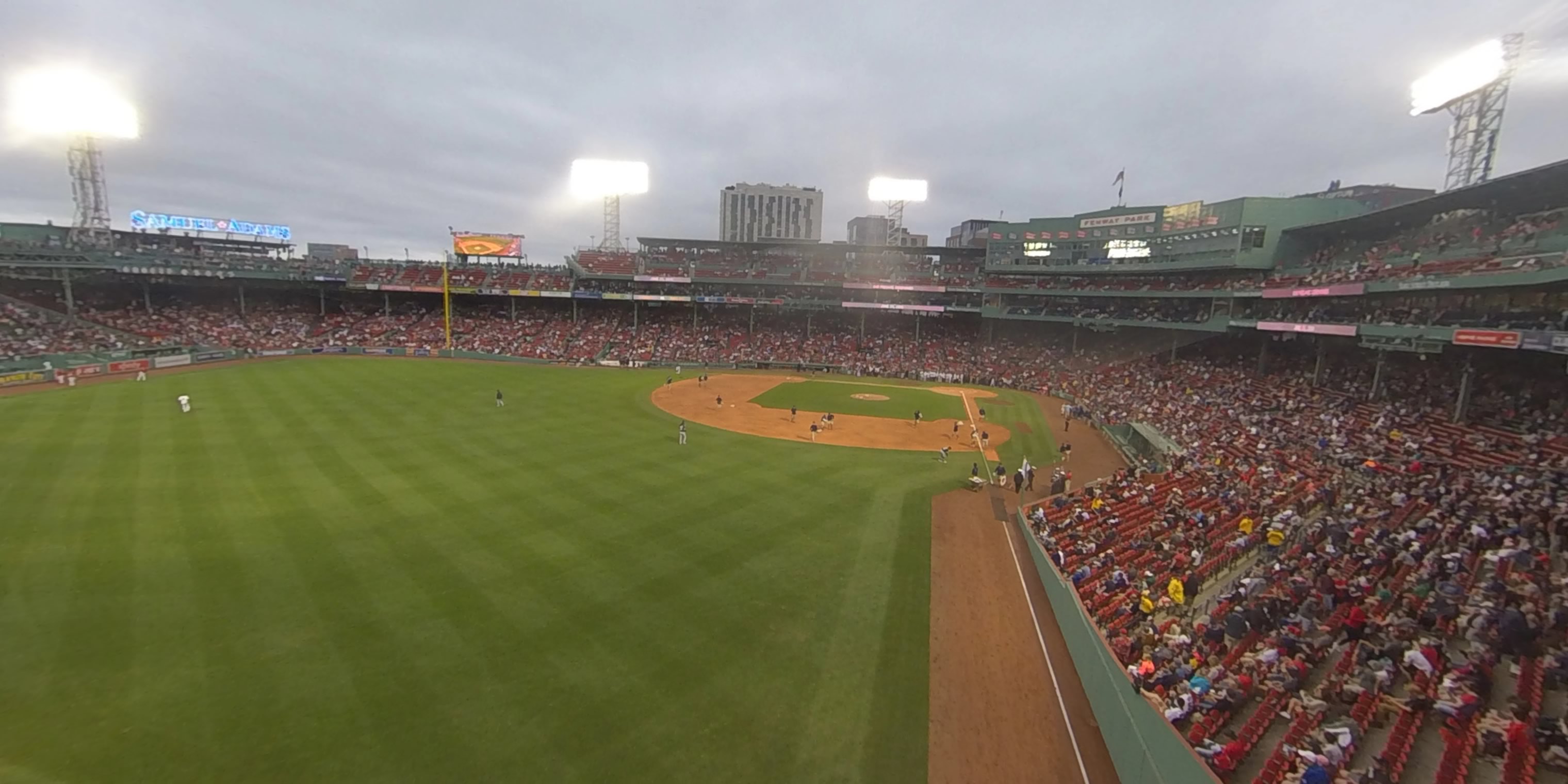 monster seats 1 panoramic seat view  for baseball - fenway park