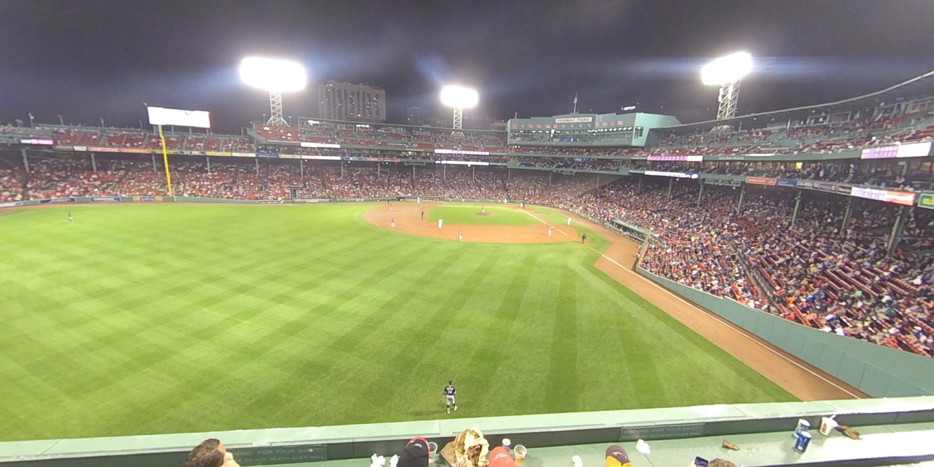 monster seats 4 panoramic seat view  for baseball - fenway park