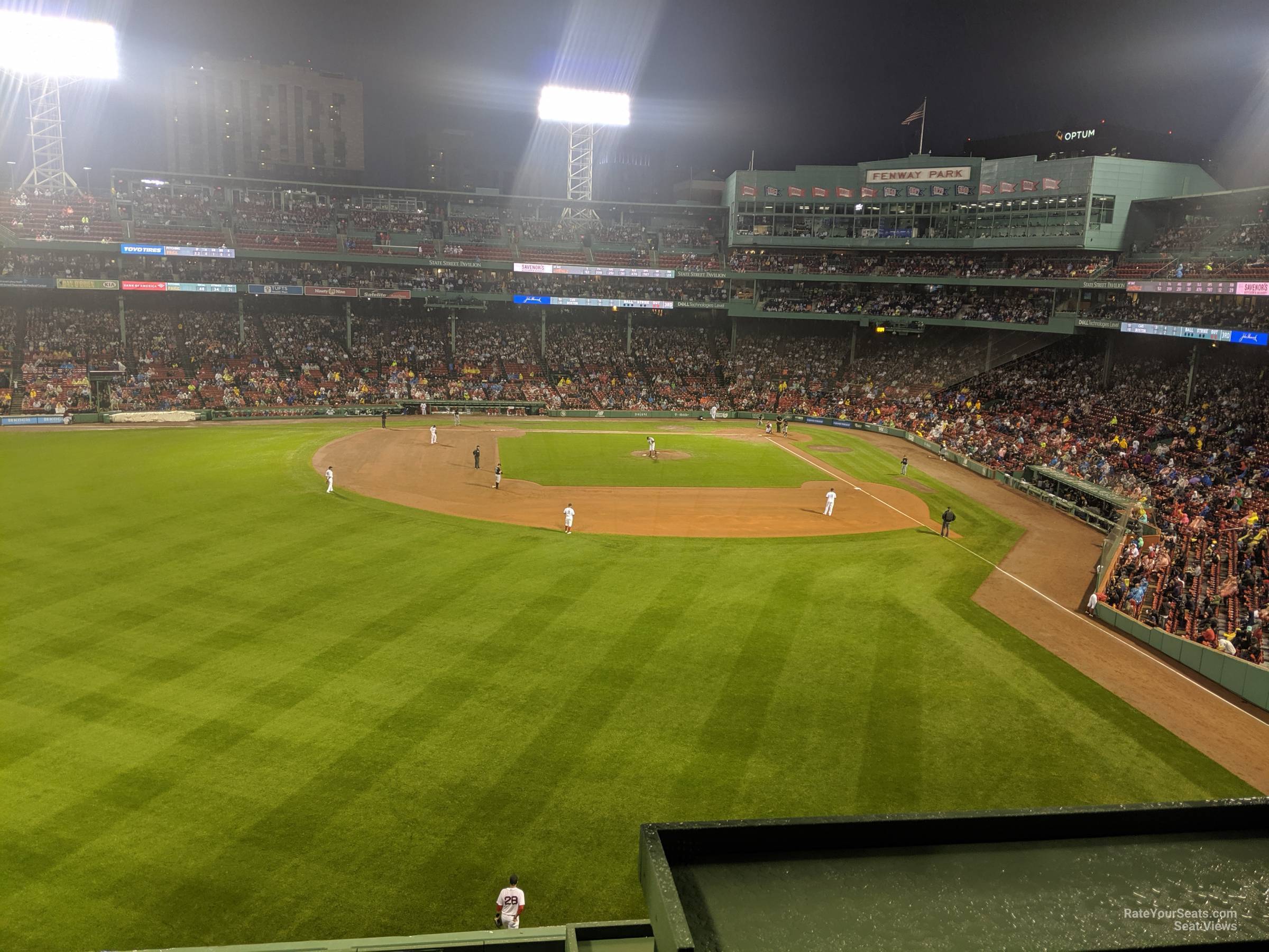 monster seats 4 seat view  for baseball - fenway park