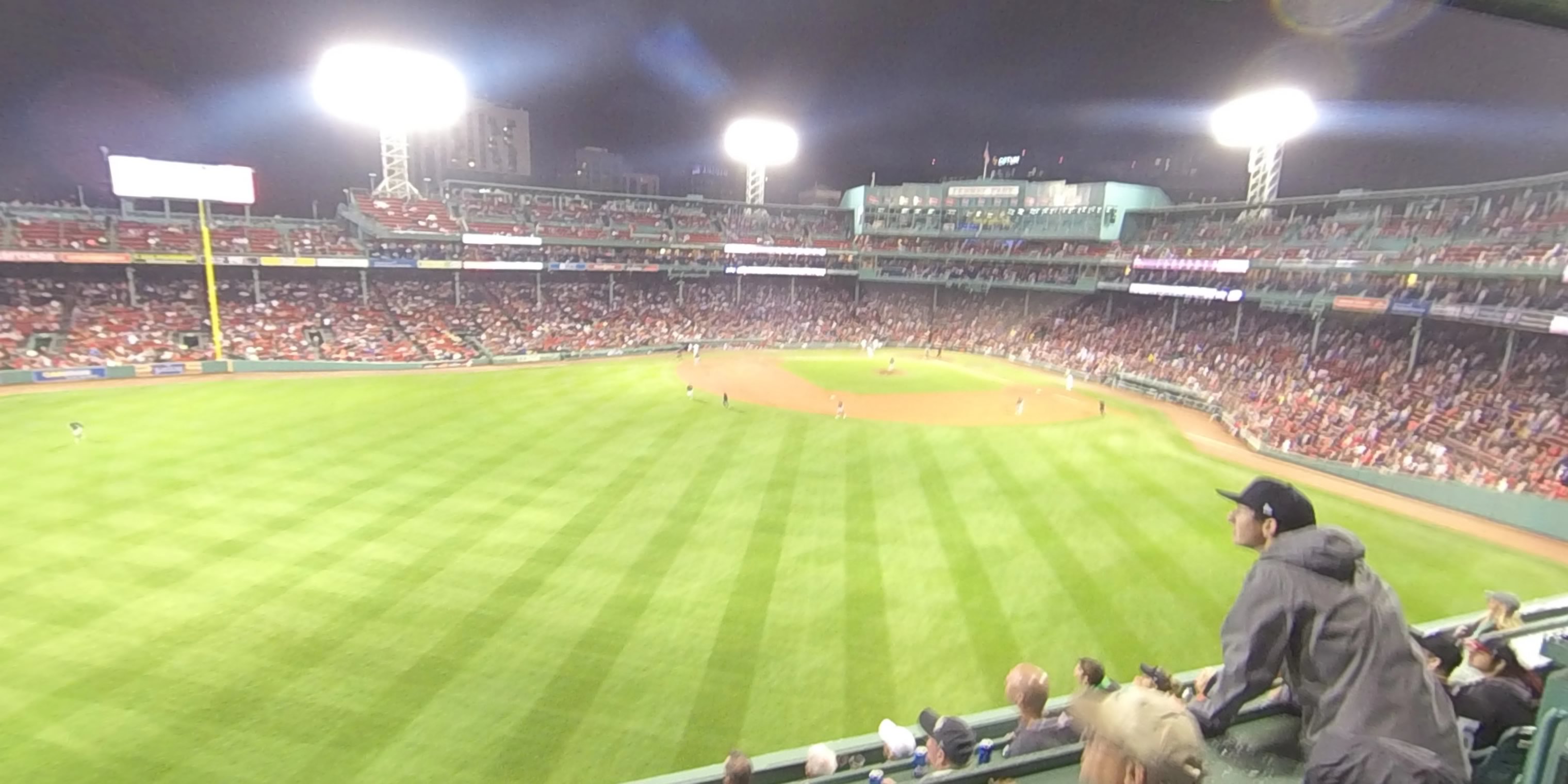 monster seats 9 panoramic seat view  for baseball - fenway park