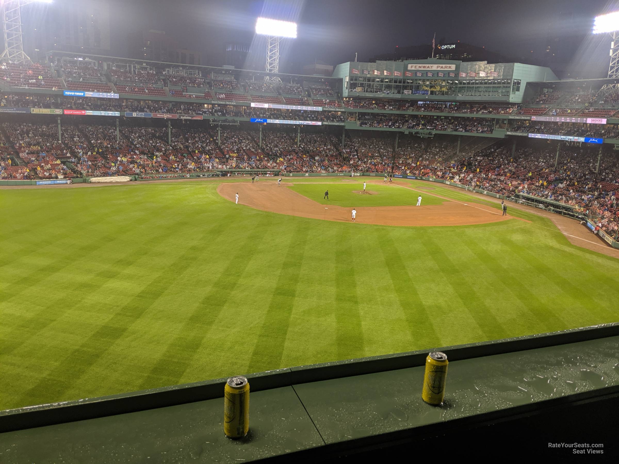 monster seats 9 seat view  for baseball - fenway park