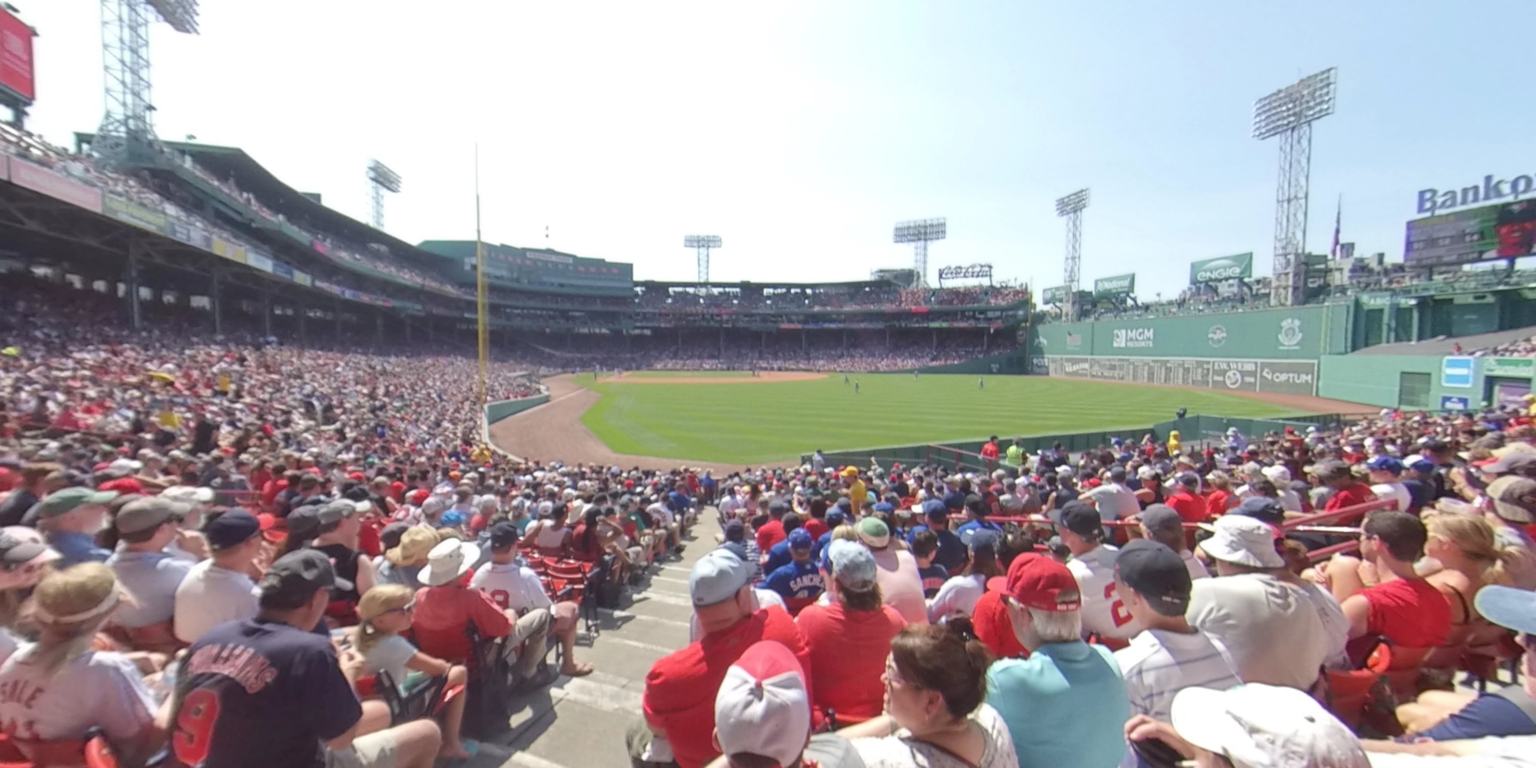 right field box 88 panoramic seat view  for baseball - fenway park
