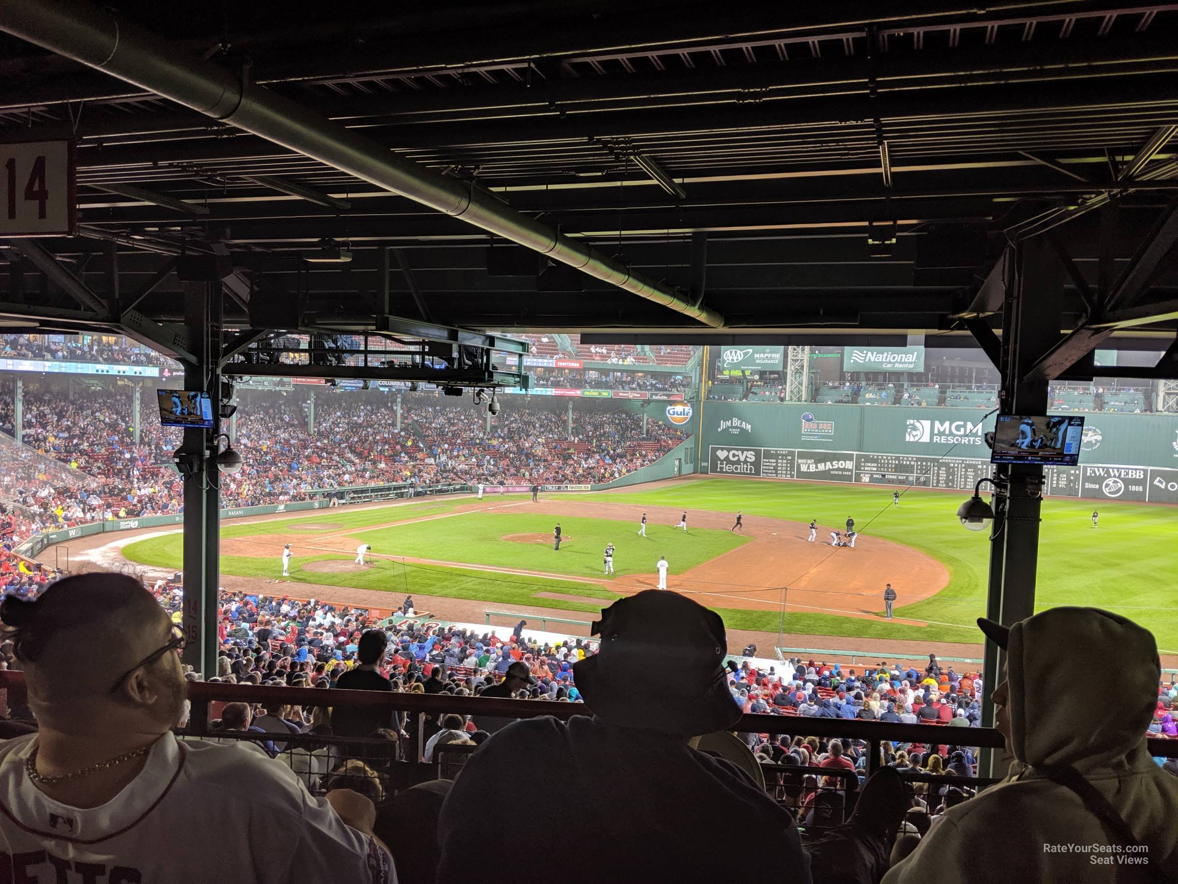 Fenway Park Seating 