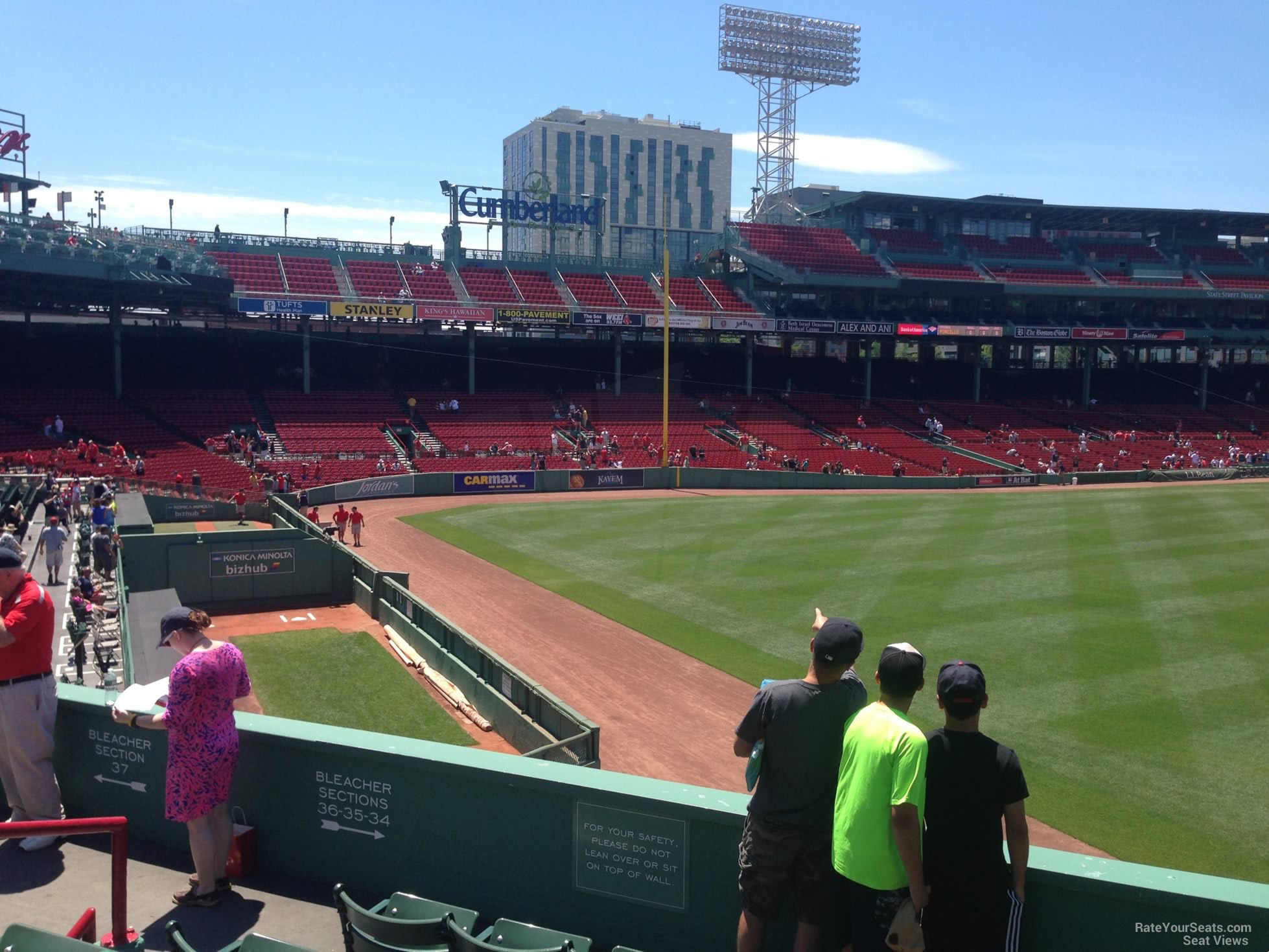 bleacher 36 fenway