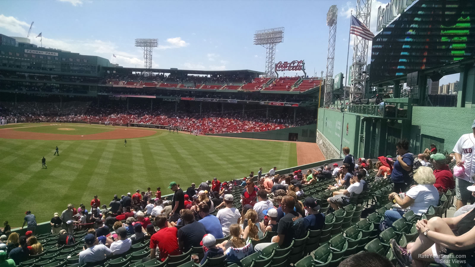 Bleachers 37 at Fenway Park