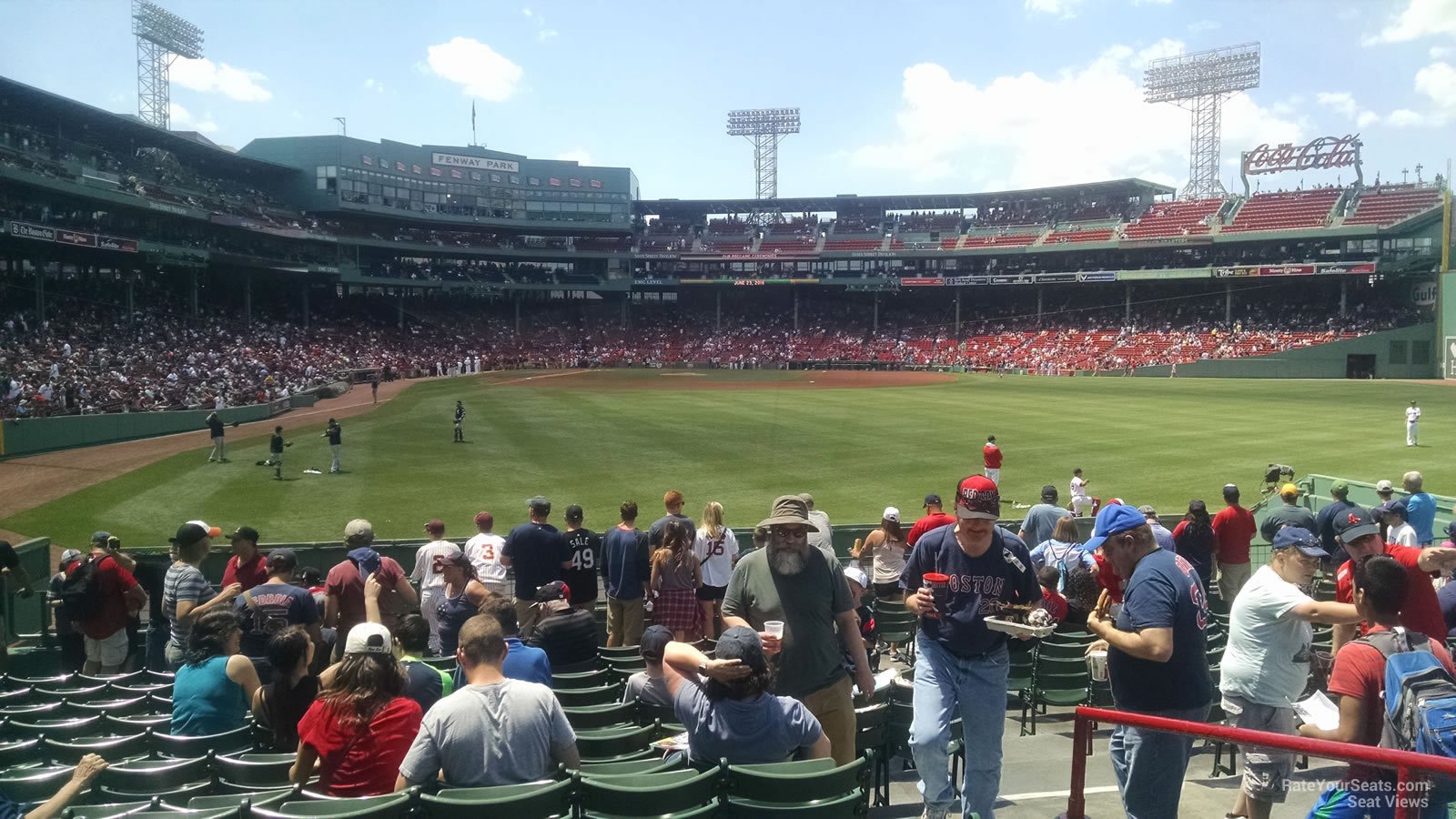 Bleachers 43 at Fenway Park - RateYourSeats.com