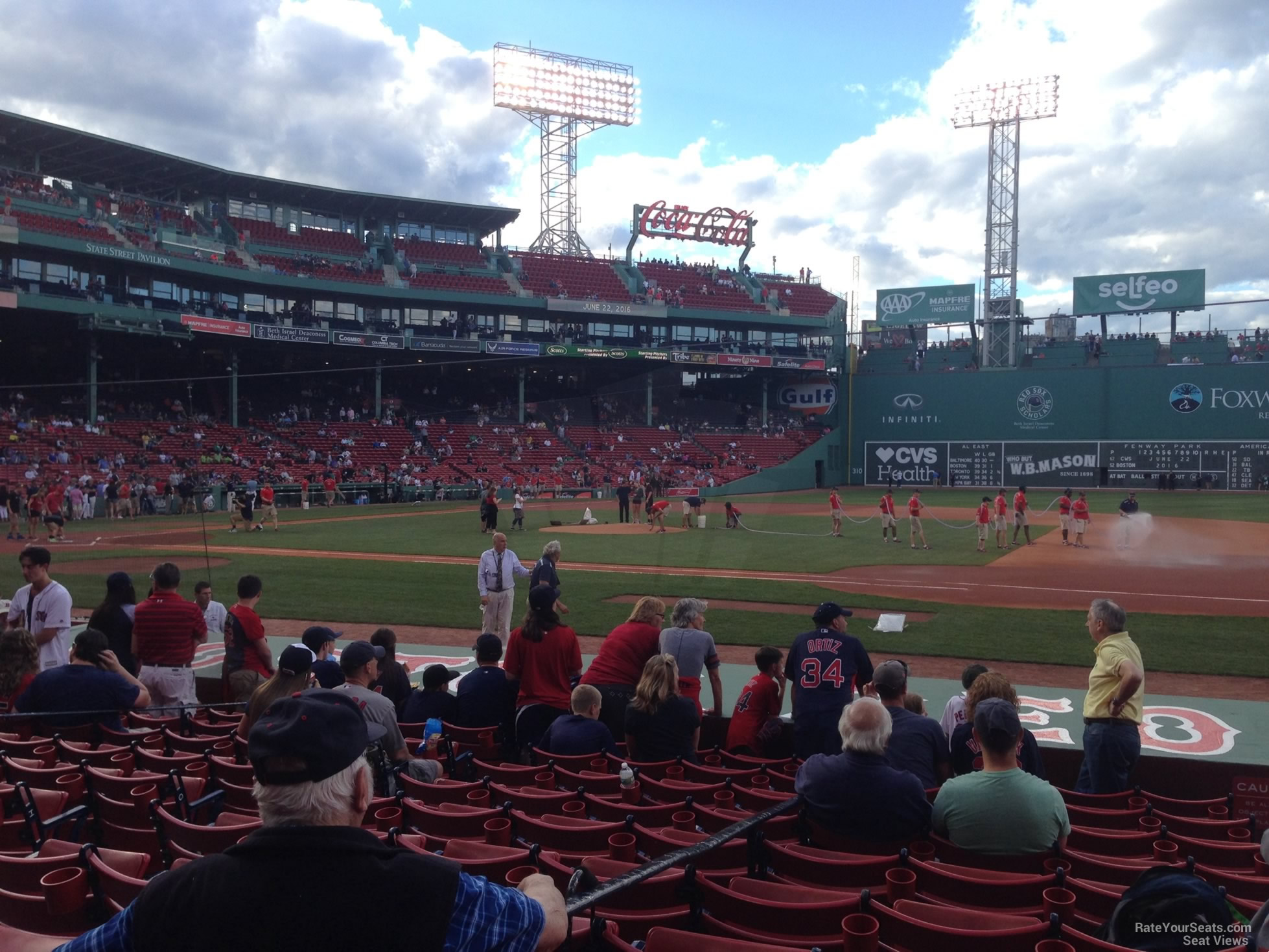 Seating Chart For Fenway Park With Rows