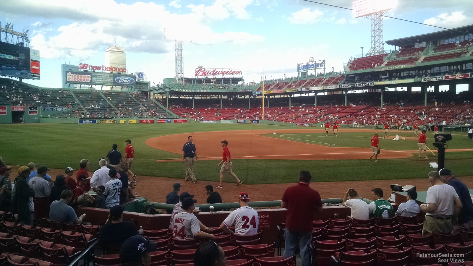 Fenway Park Field Box 70 - RateYourSeats.com