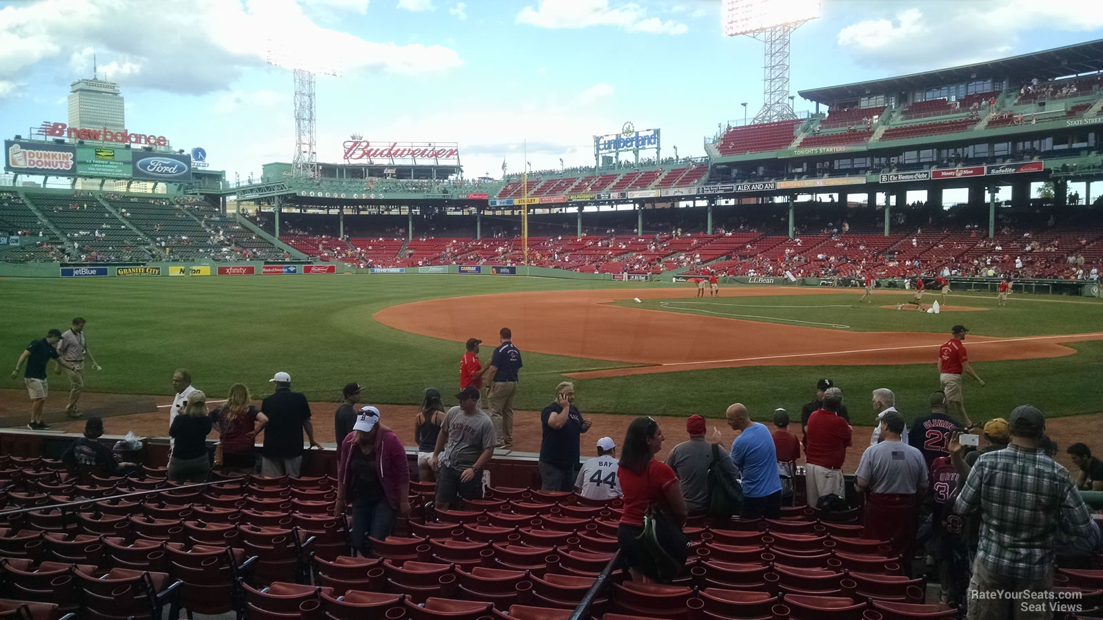 Field Box 72 at Fenway Park 