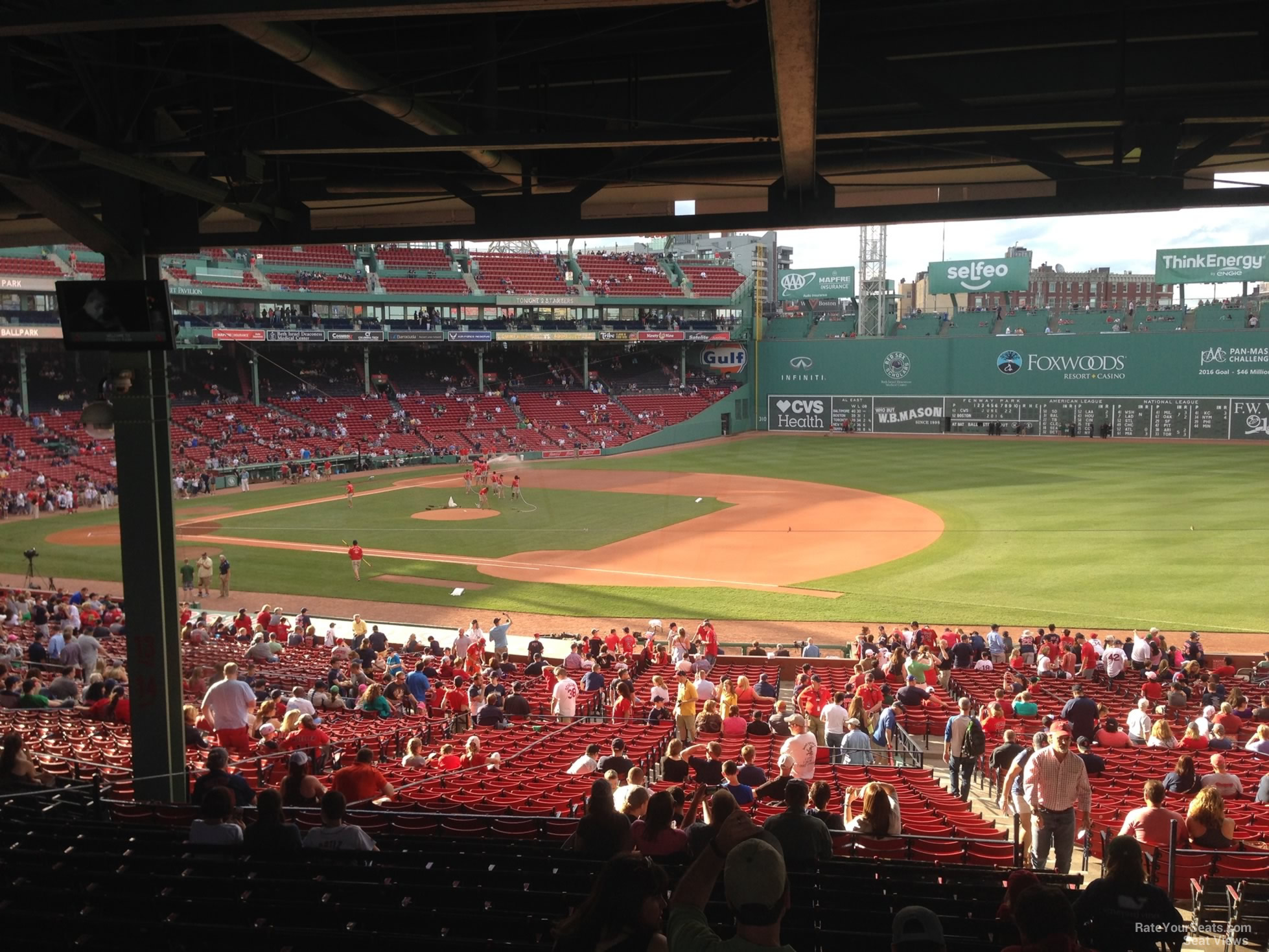 Fenway Seating Chart Grandstand