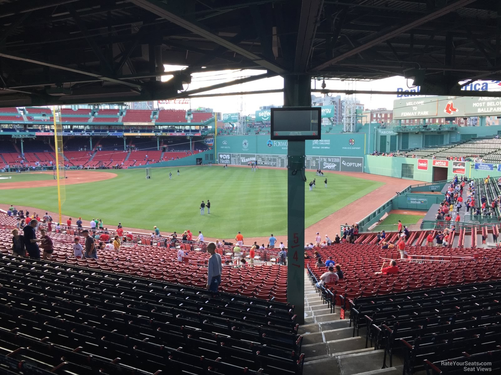 Fenway Park Grandstand 5 - RateYourSeats.com