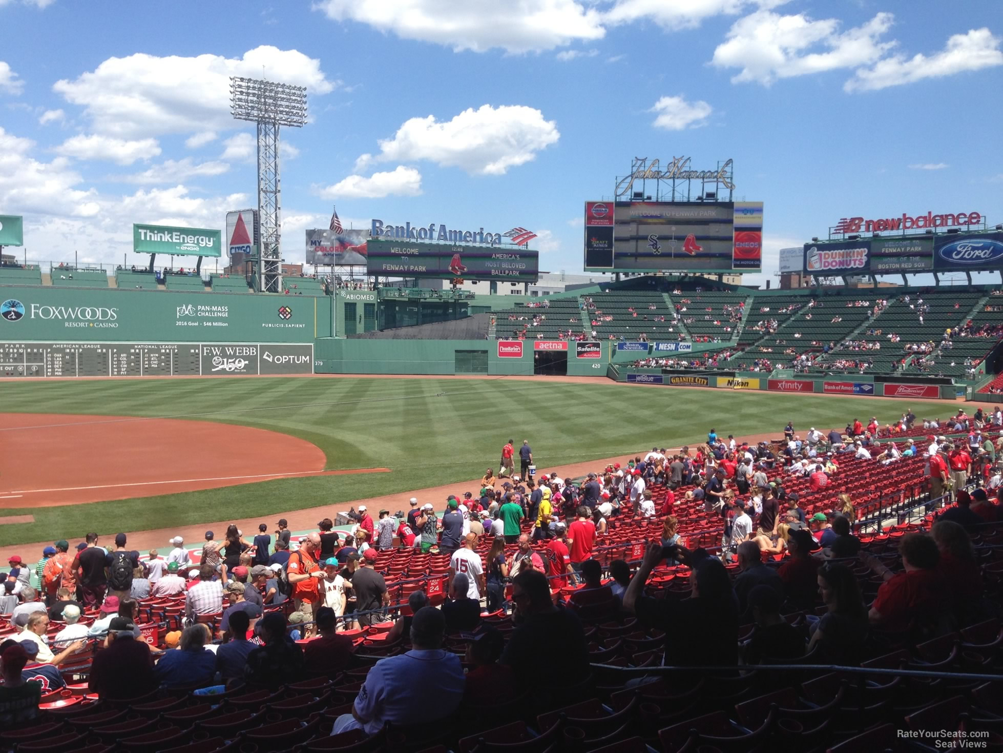 Fenway Park Loge Box 114 - RateYourSeats.com