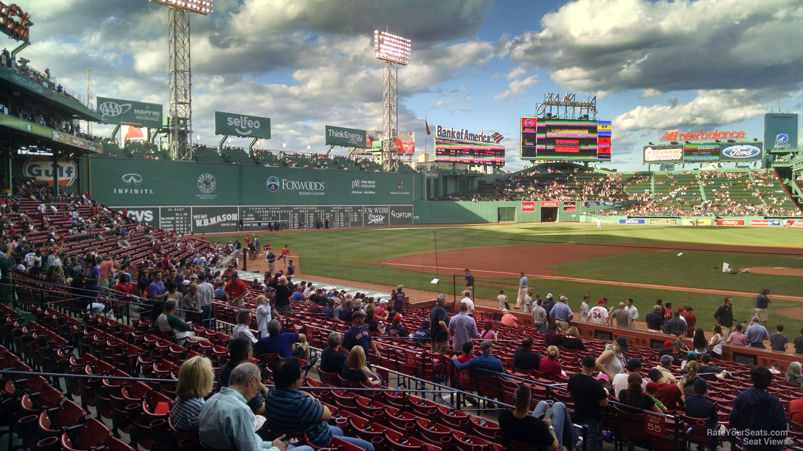 Fenway Park Loge Box 140 - RateYourSeats.com