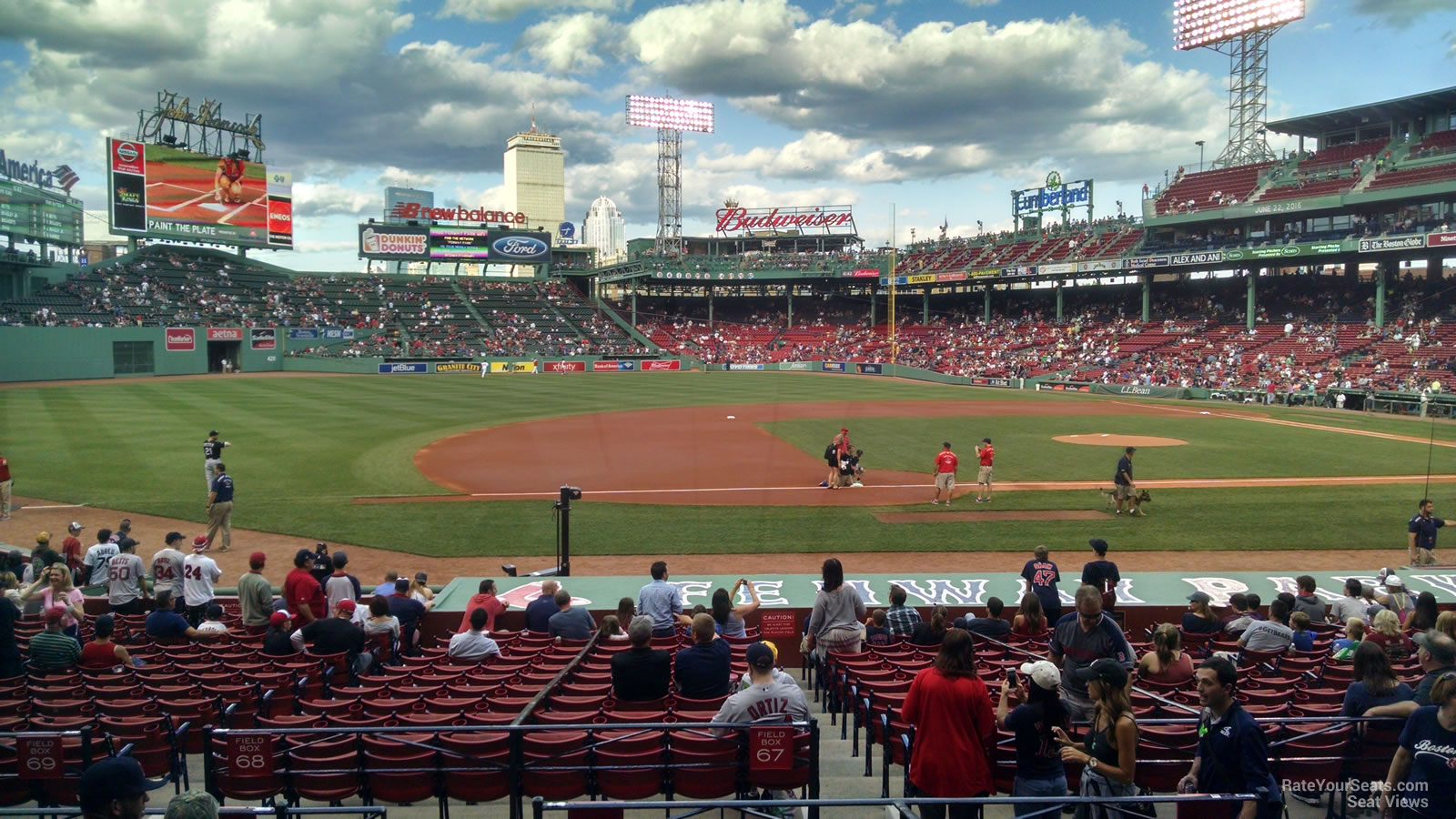 Loge Box 152 at Fenway Park - RateYourSeats.com