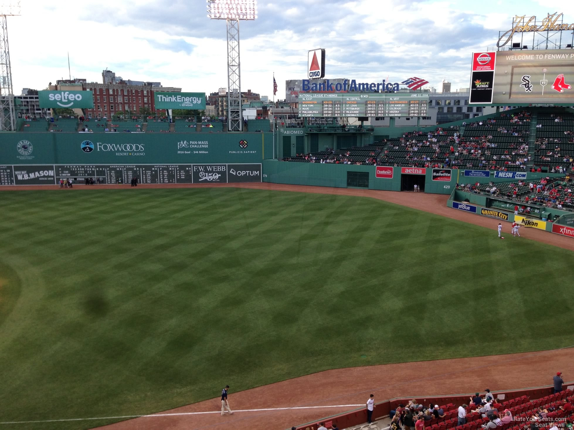 Fenway Park State Street Pavilion Club 11 - RateYourSeats.com