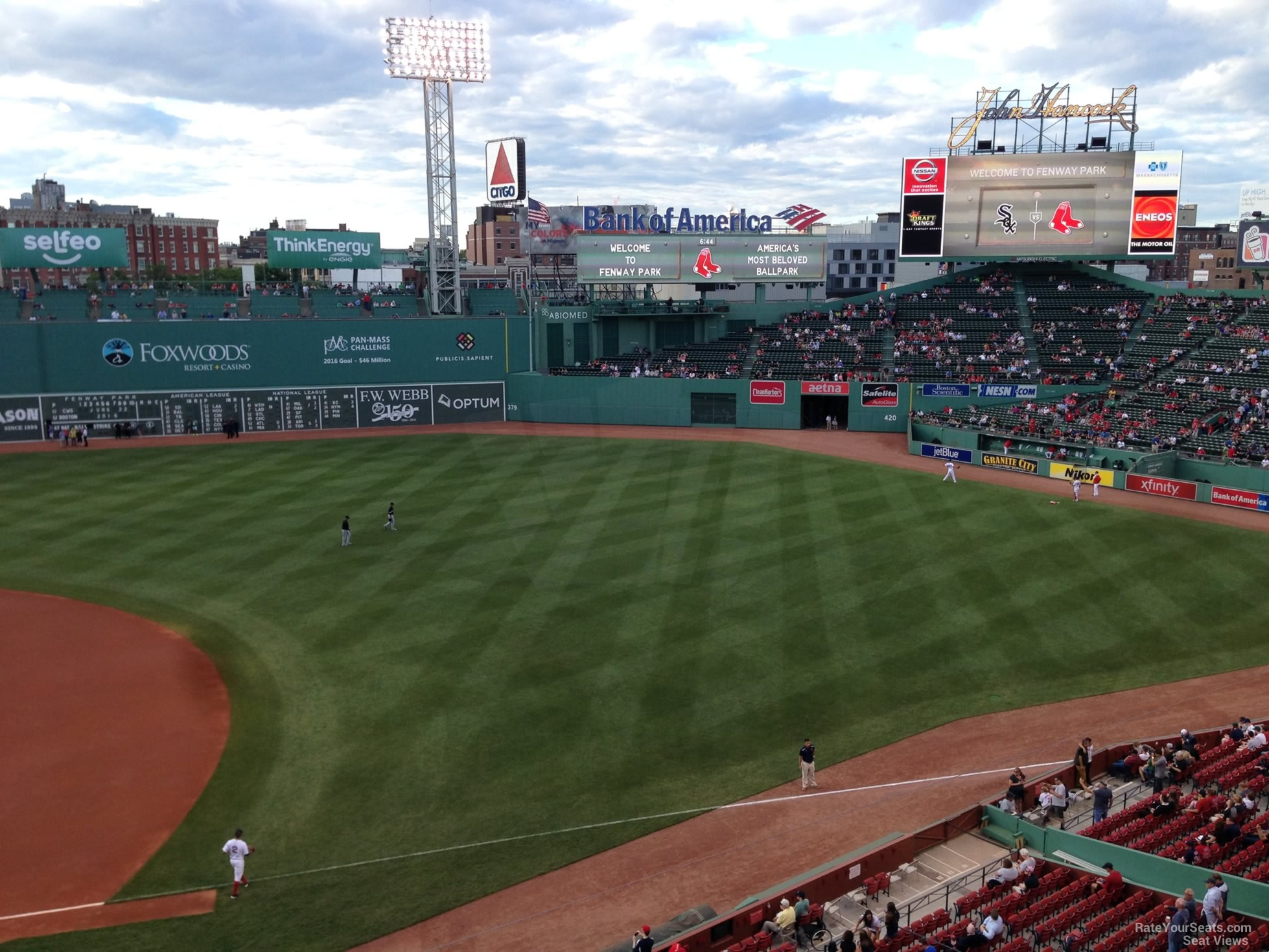 Fenway Park State Street Pavilion Club 7 - RateYourSeats.com