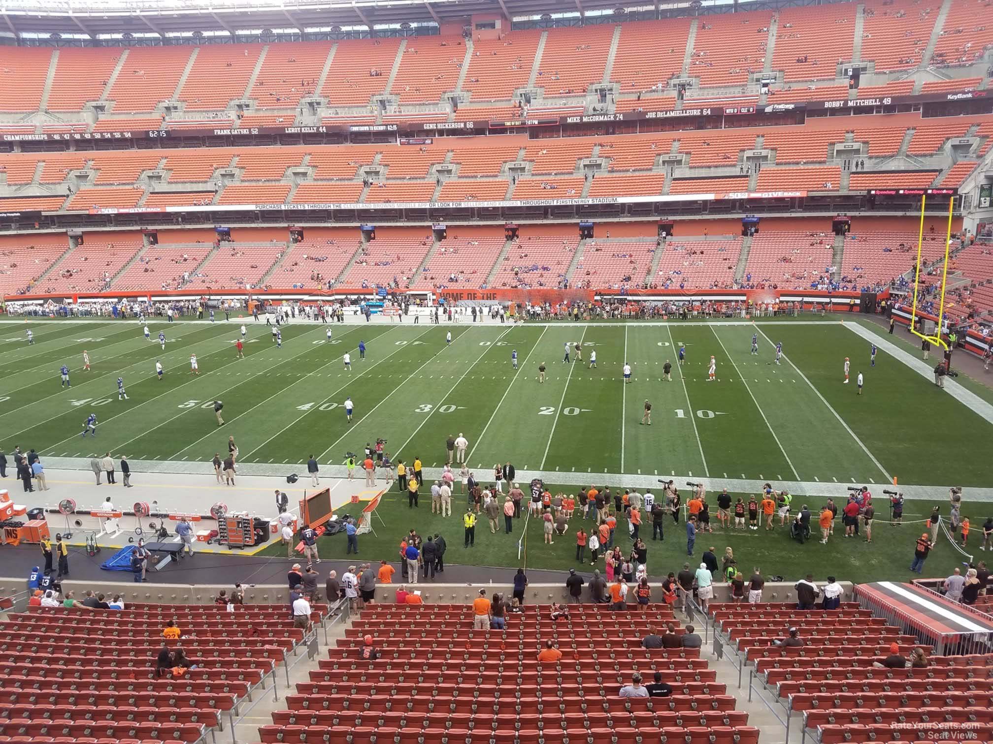 Buy Browns PSLs in section 336, row 1, seats 15-16