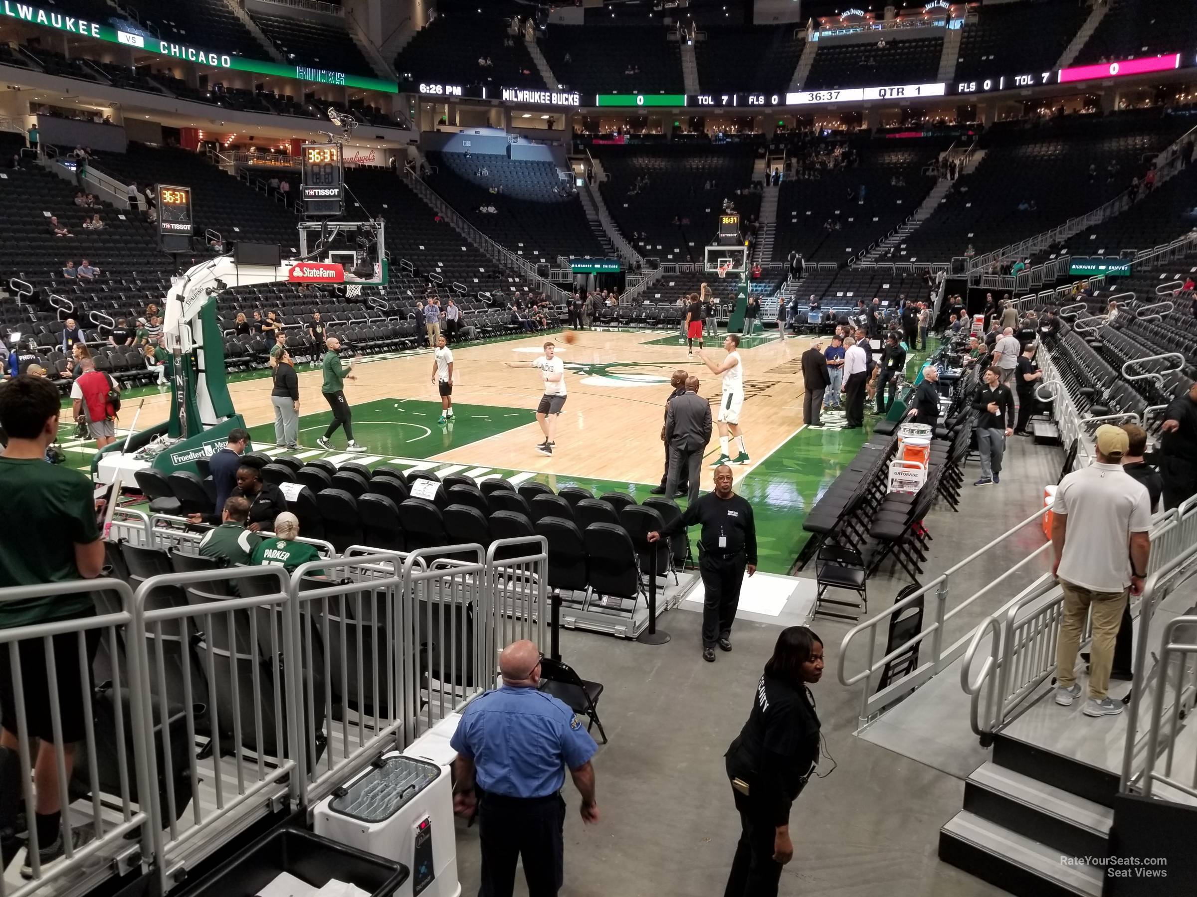 Fiserv Forum Seating Views - RateYourSeats.com