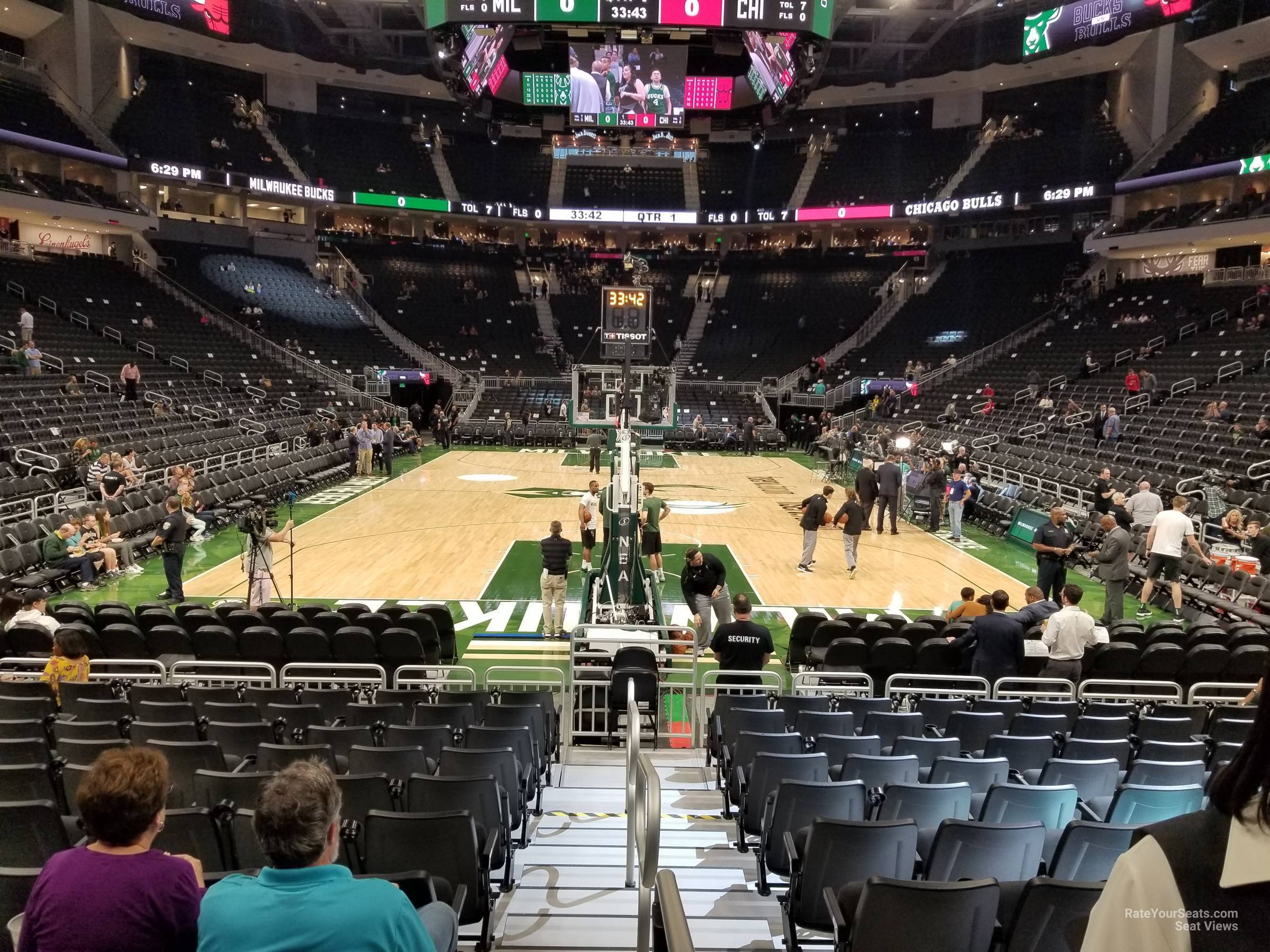 Fiserv Forum Seating Views