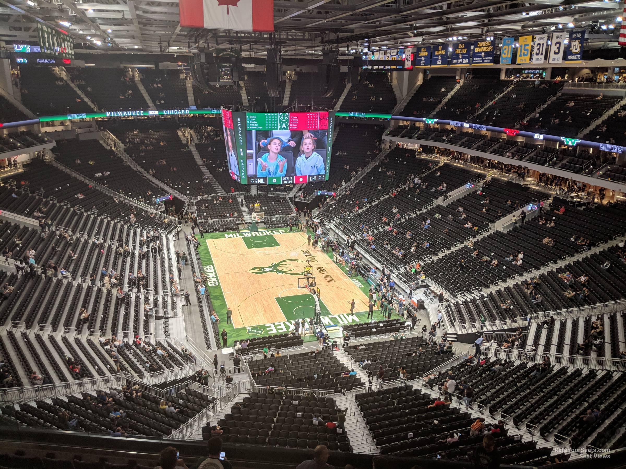 Section 202 at Fiserv Forum RateYourSeats