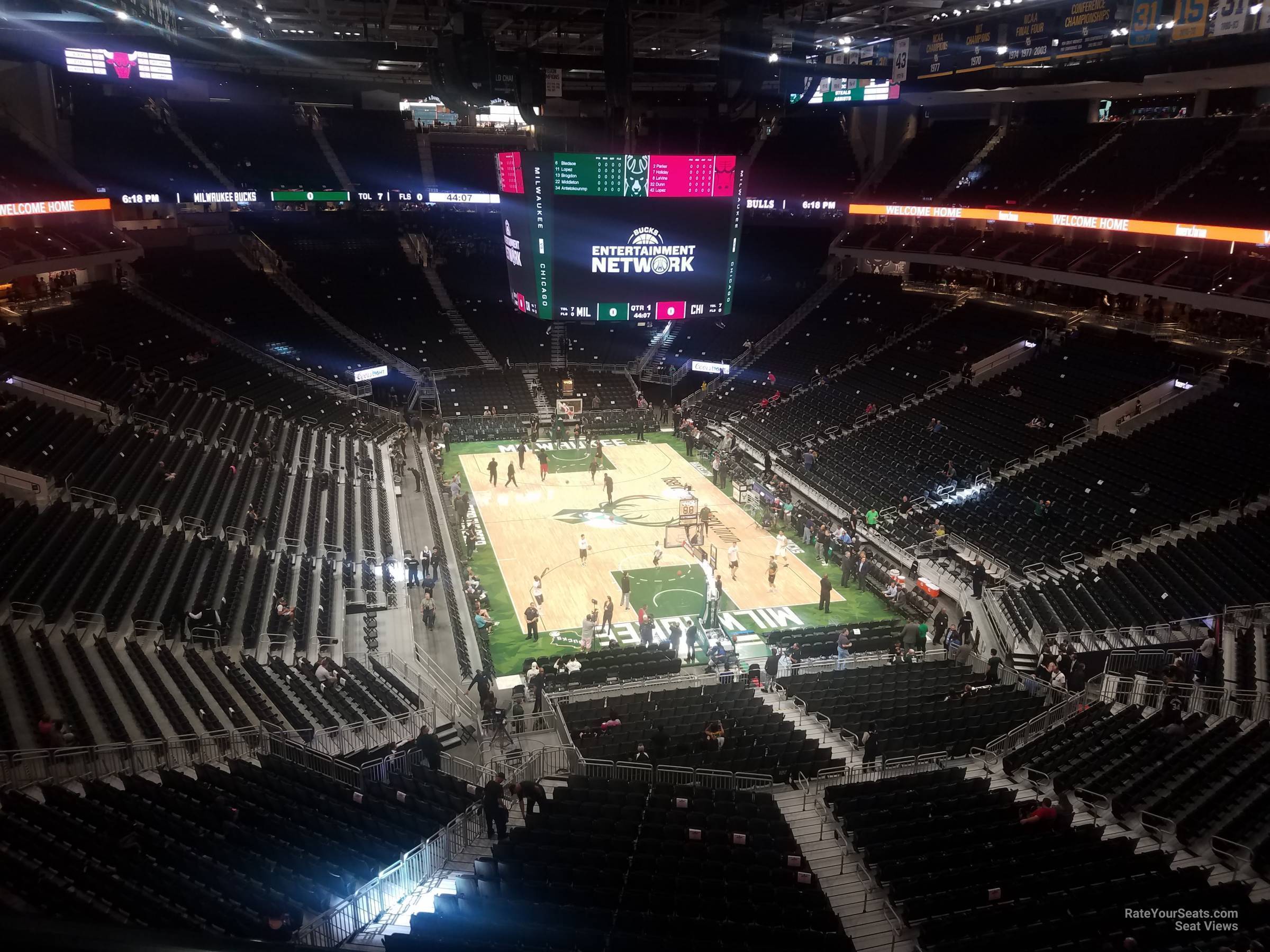 Fiserv Forum Seating Chart With Seat Numbers