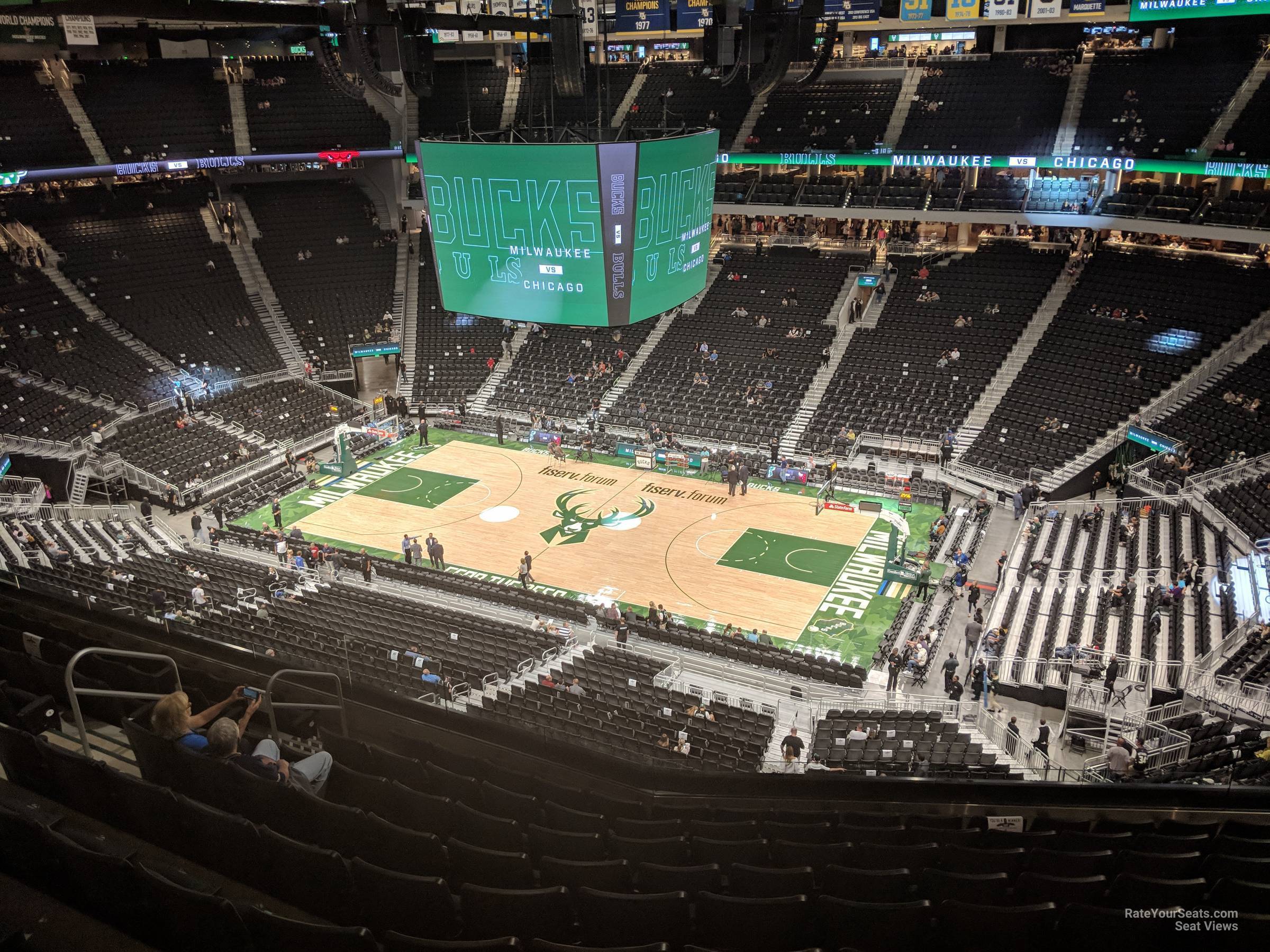 Section 206 at Fiserv Forum RateYourSeats