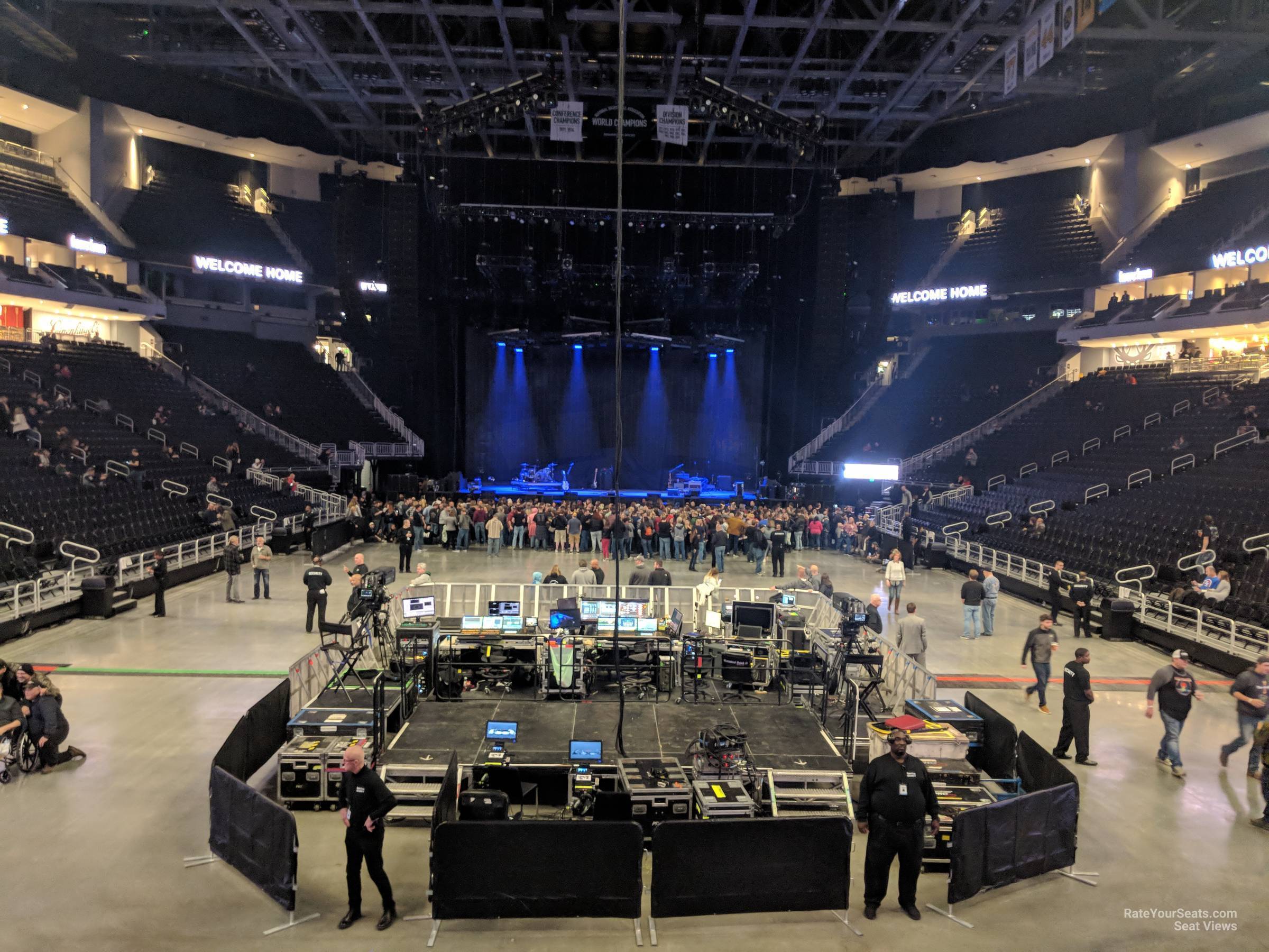 Fiserv Forum Section 101 Concert Seating