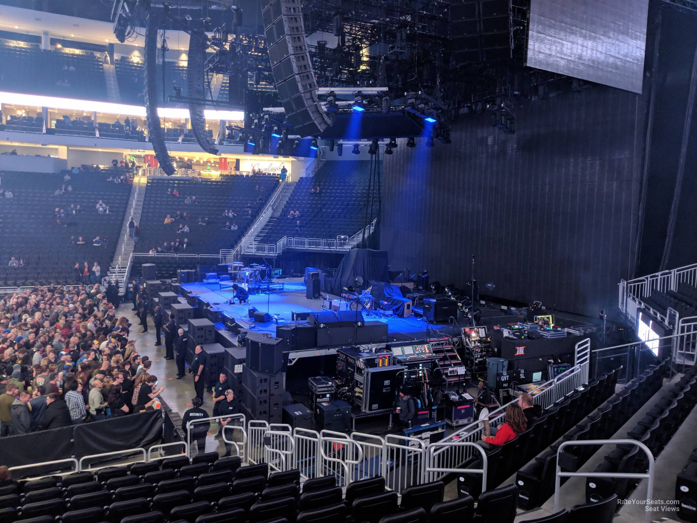 Fiserv Forum Section 116 Concert Seating - RateYourSeats.com