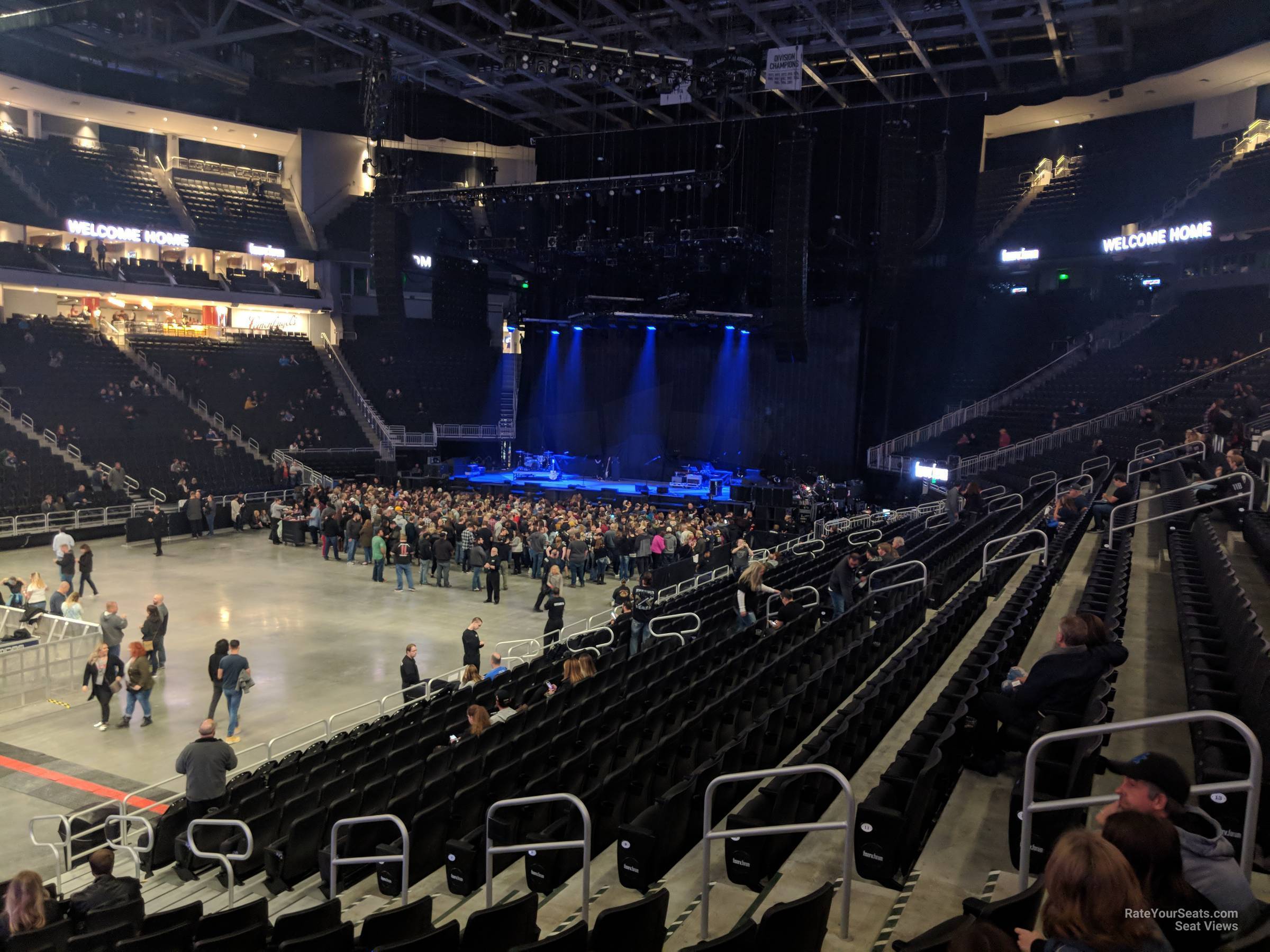 Fiserv Forum Section 119 Concert Seating - RateYourSeats.com