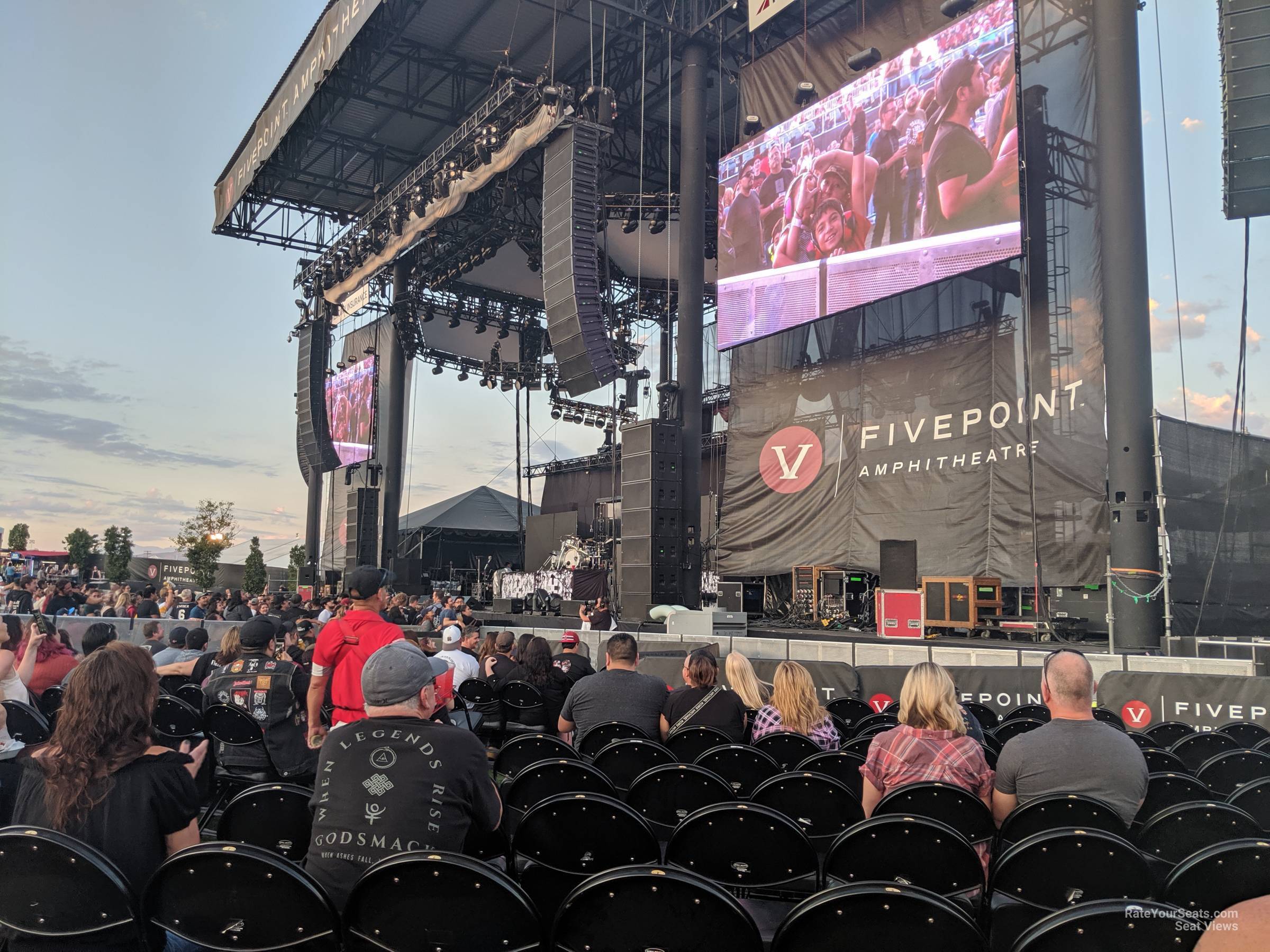 FivePoint Amphitheatre Section 1 - RateYourSeats.com