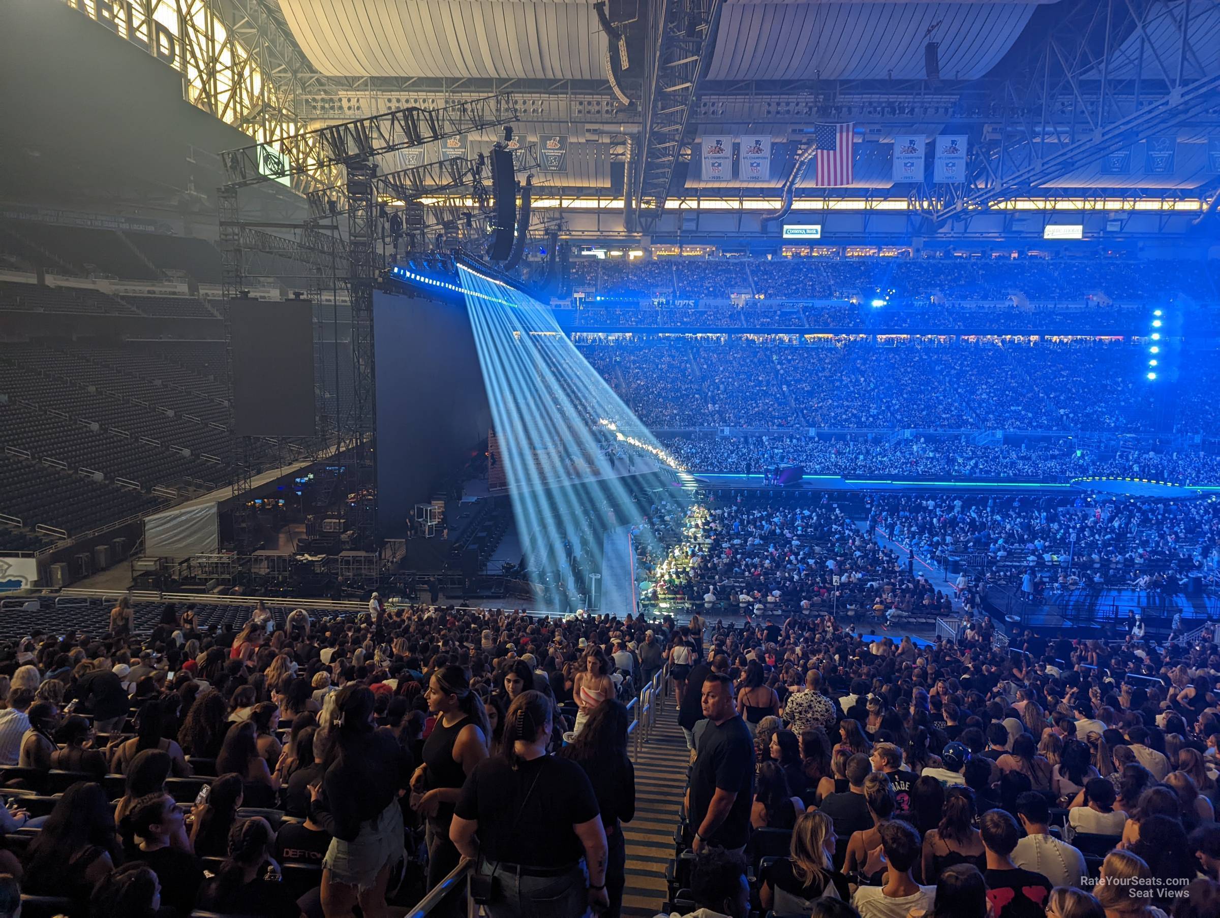 section 103 seat view  for concert - ford field