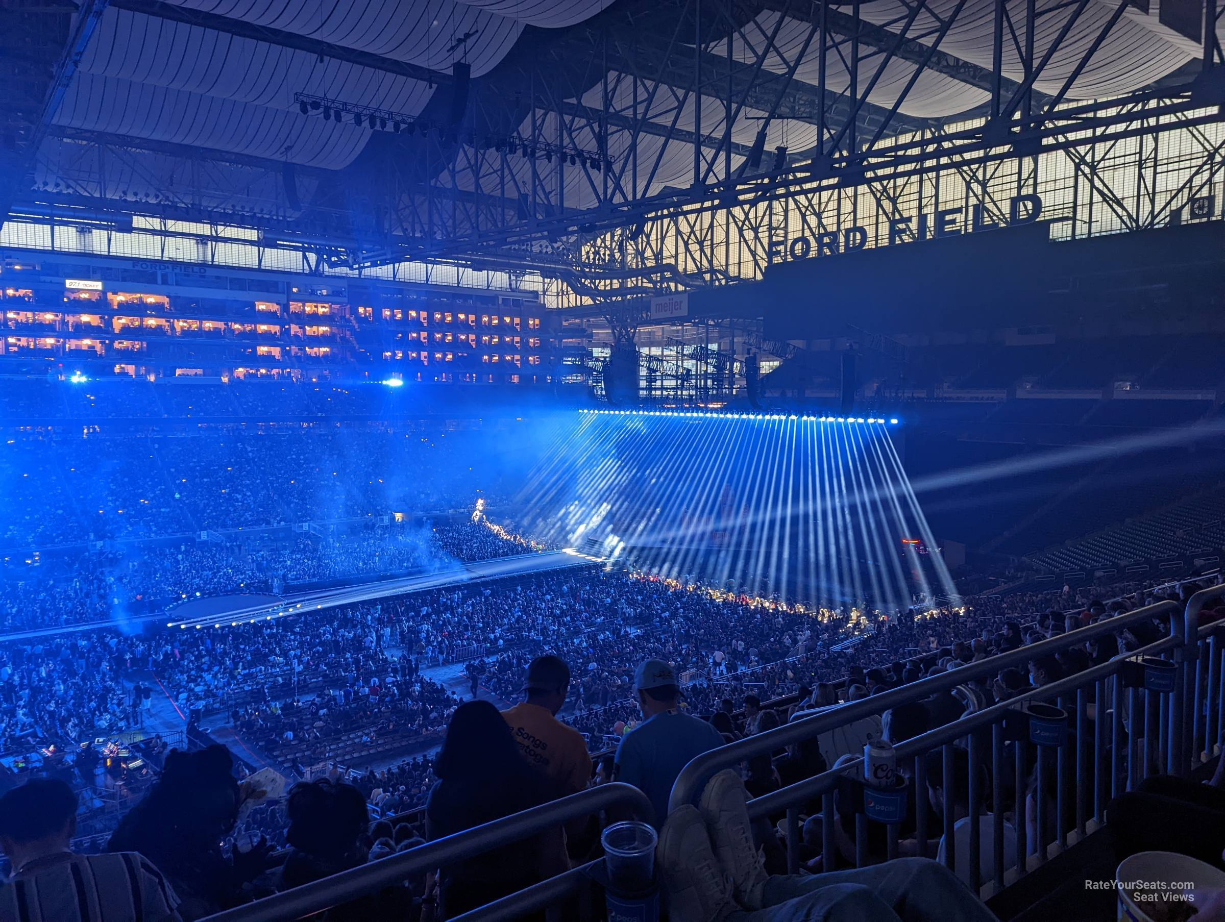 section 229 seat view  for concert - ford field