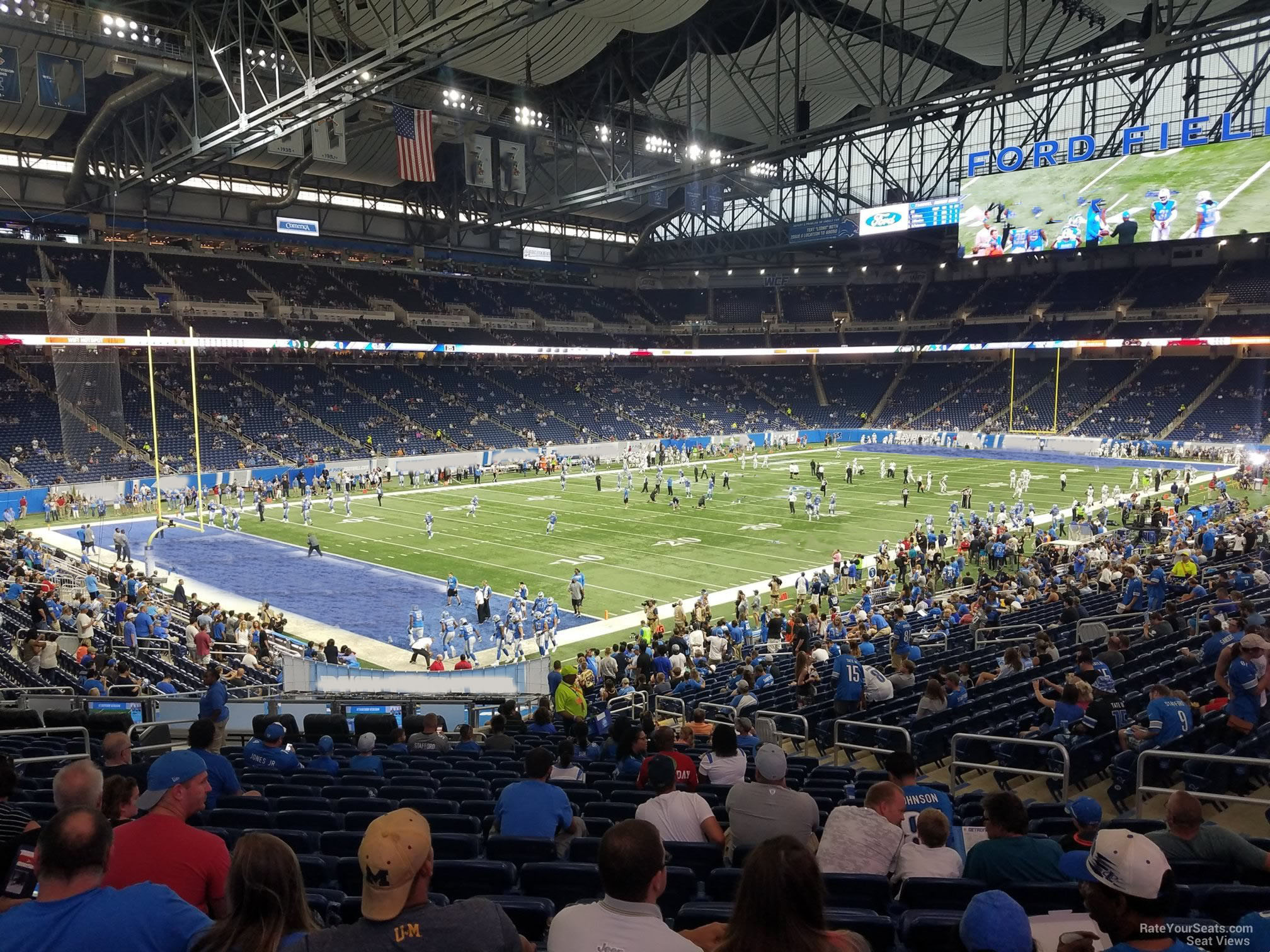 Here's what the Quicken Loans 'Dream Seats' at Detroit Lions' Ford Field  look like 