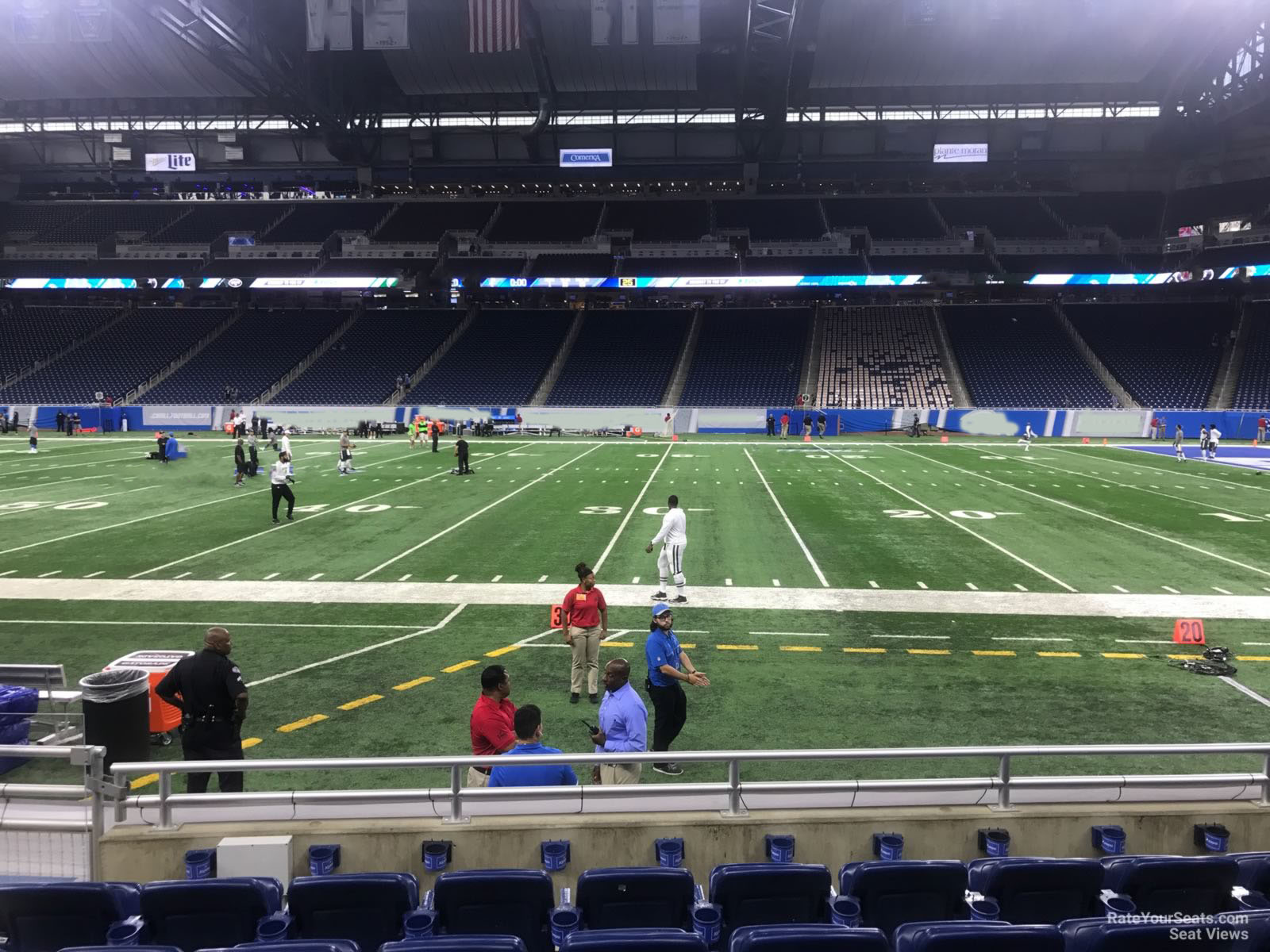 Section 103 at Ford Field 