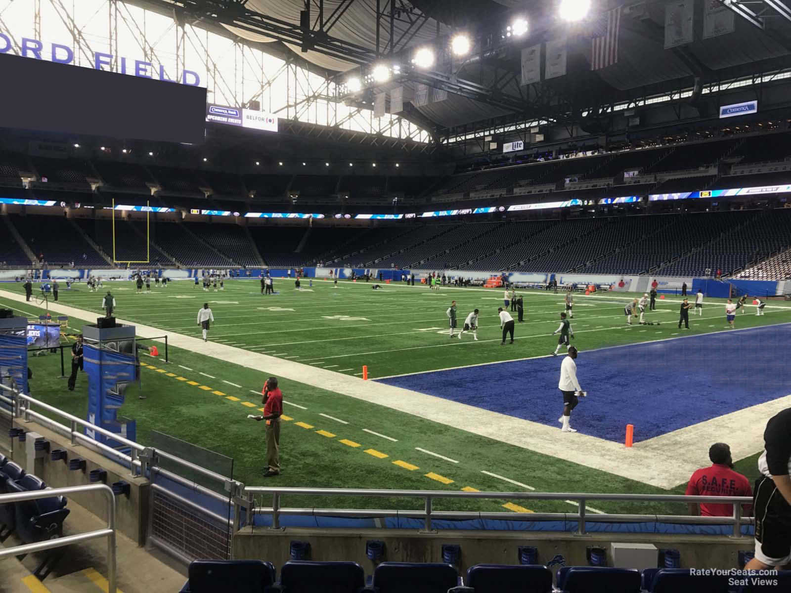 Section 212 at Ford Field 