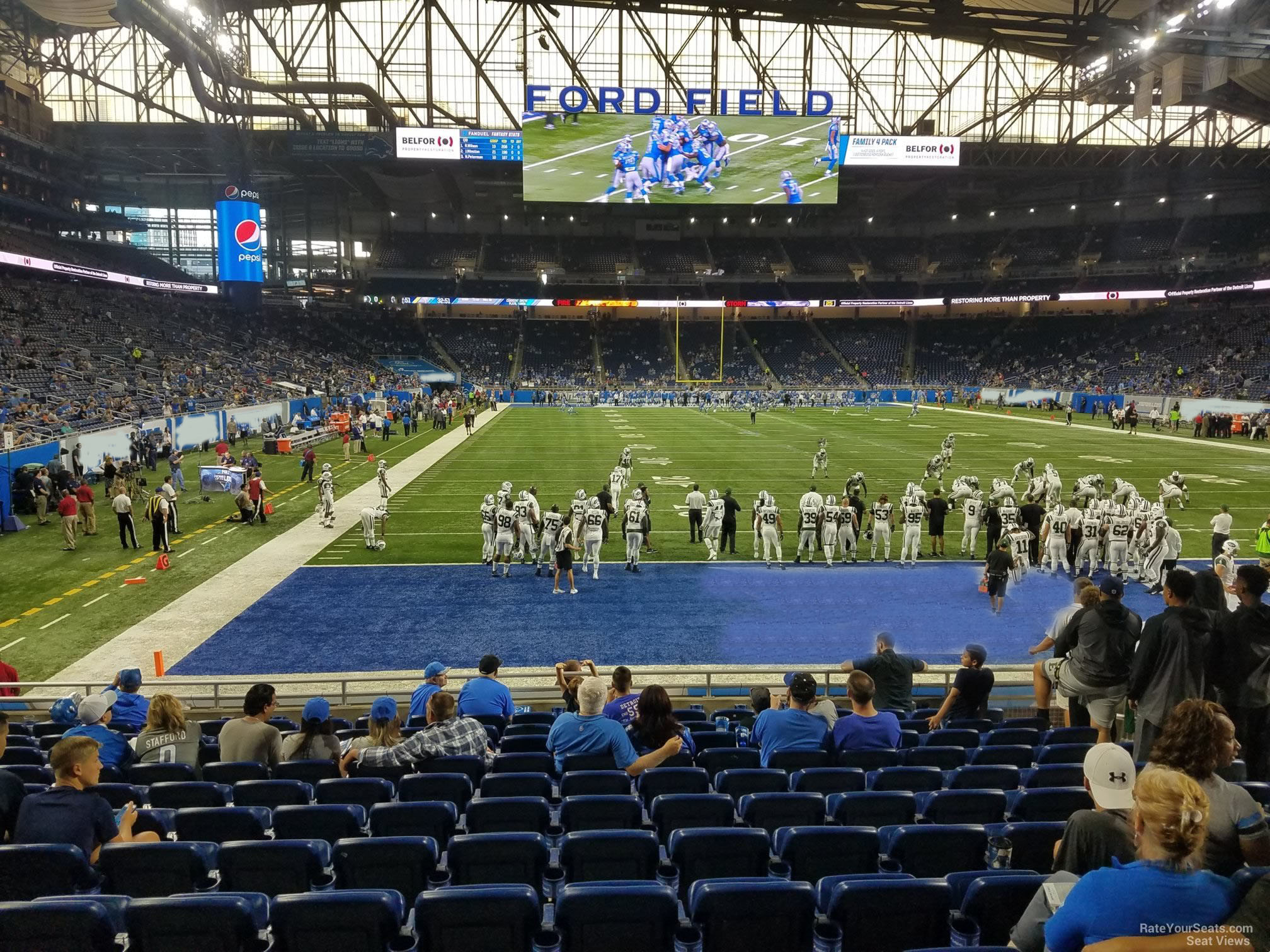 Section 115 at Ford Field - RateYourSeats.com