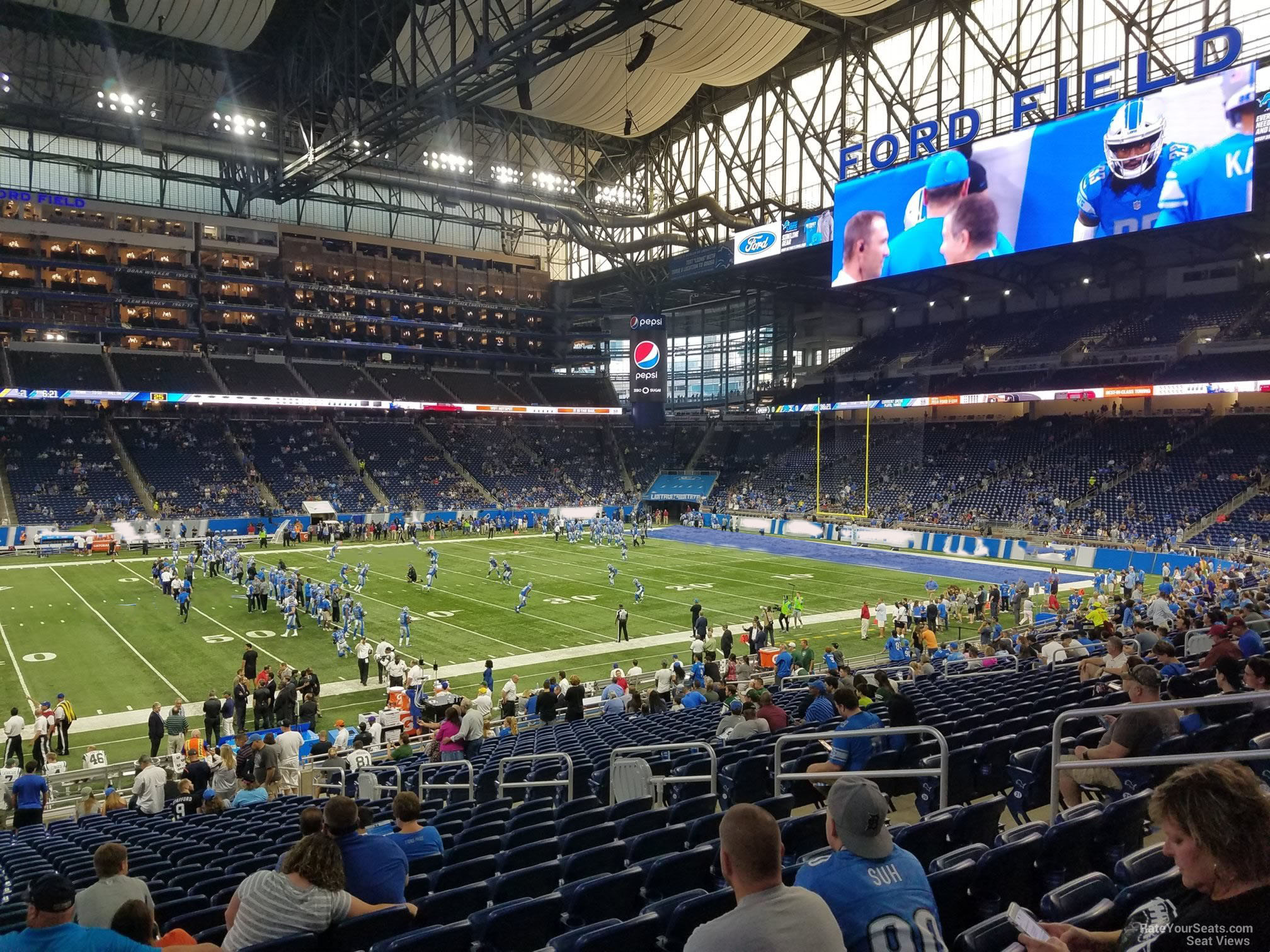 Section 126 at Ford Field - RateYourSeats.com