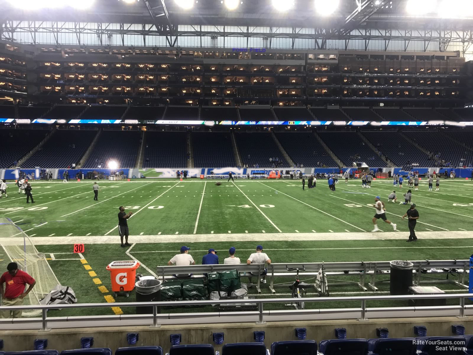 Ford Field, section 126, row 14, seat 21 - Detroit Lions vs Minnesota  Vikings, shared by Geo_III