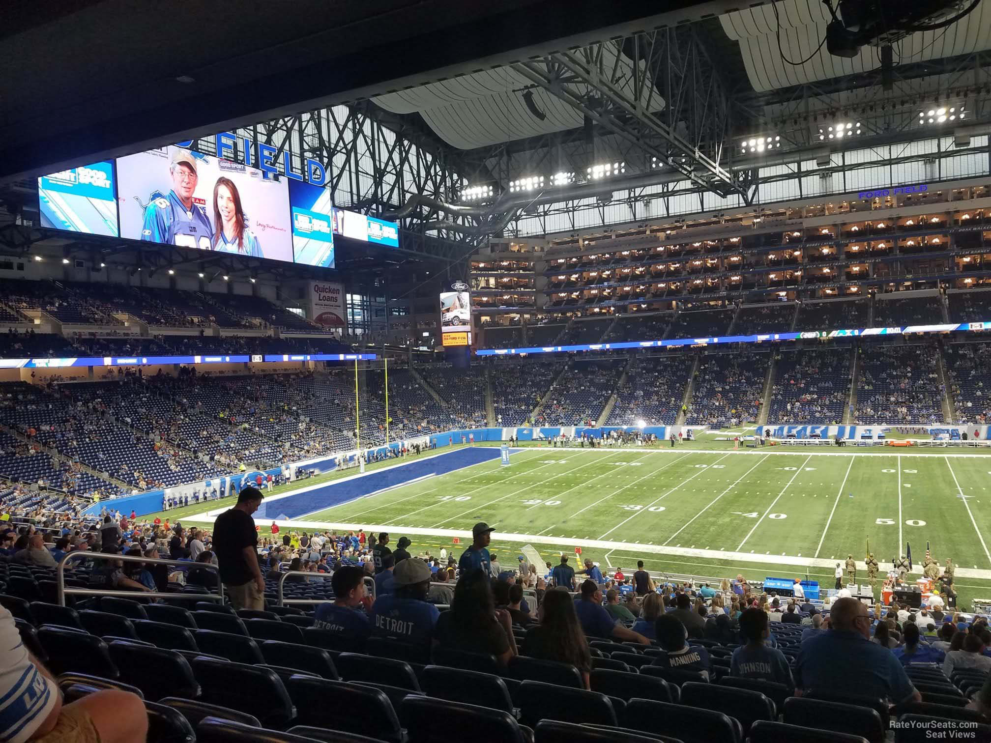 Here's what the Quicken Loans 'Dream Seats' at Detroit Lions' Ford Field  look like 