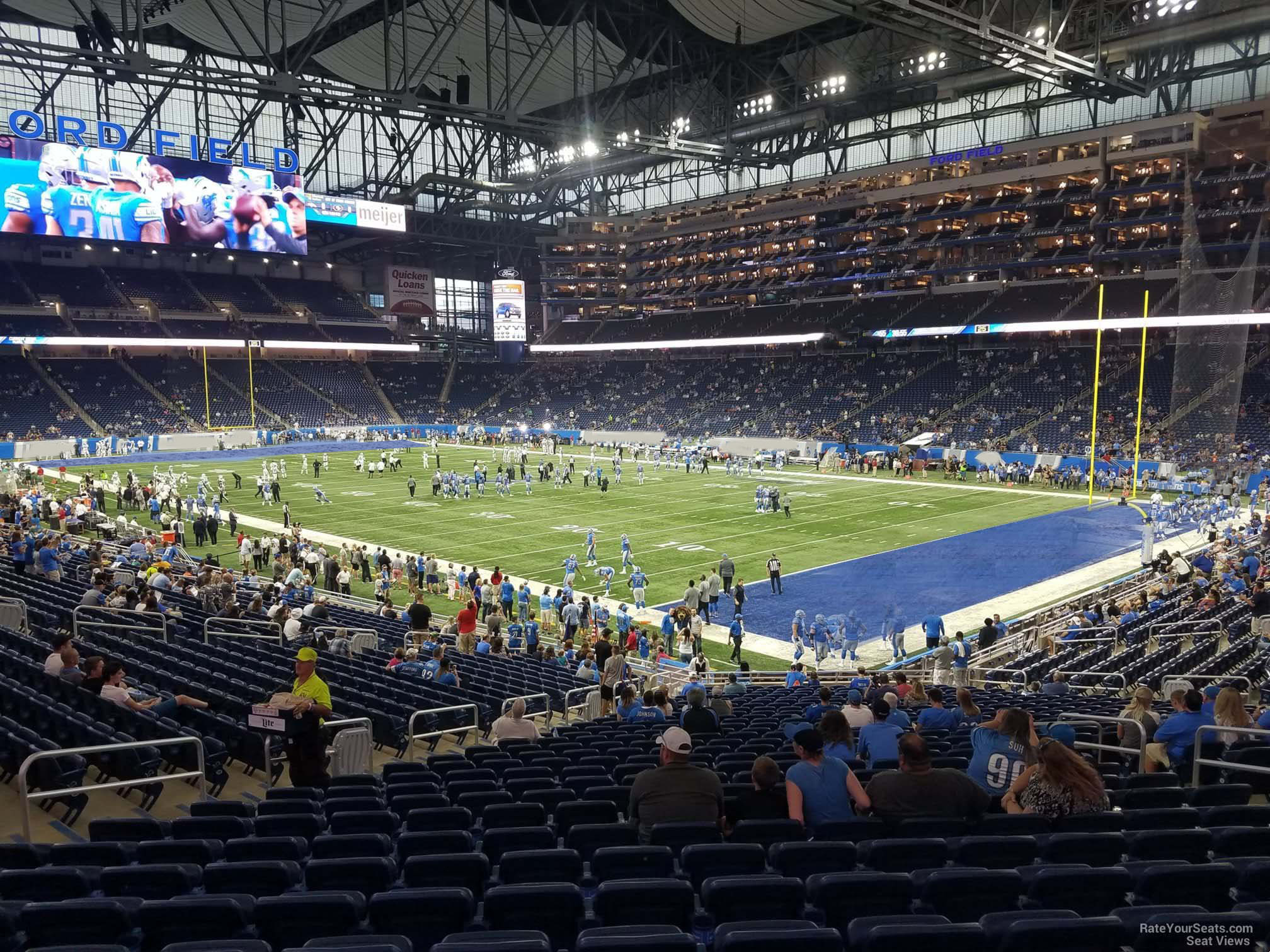 Here's what the Quicken Loans 'Dream Seats' at Detroit Lions' Ford