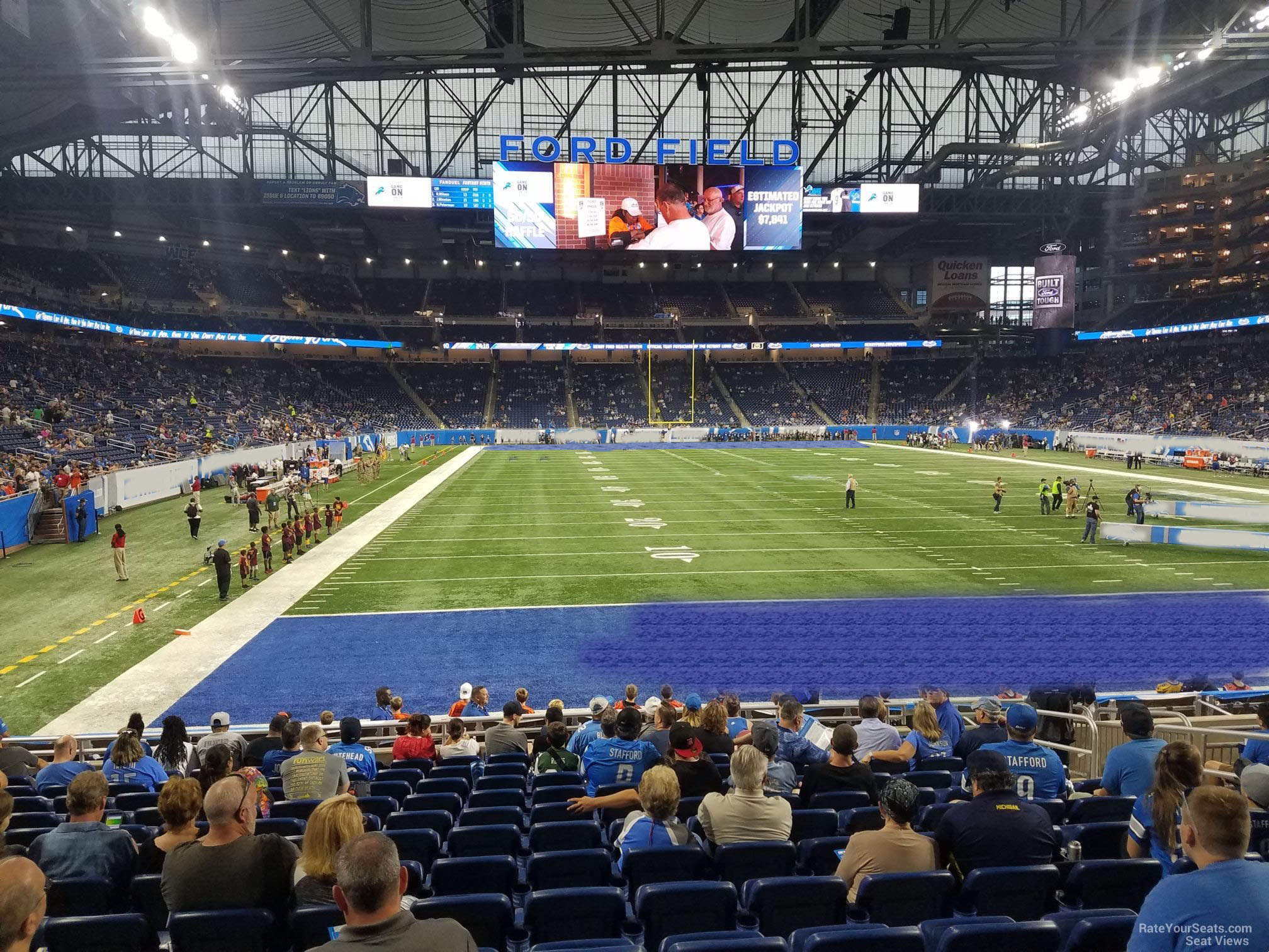 Here's what the Quicken Loans 'Dream Seats' at Detroit Lions' Ford Field  look like 