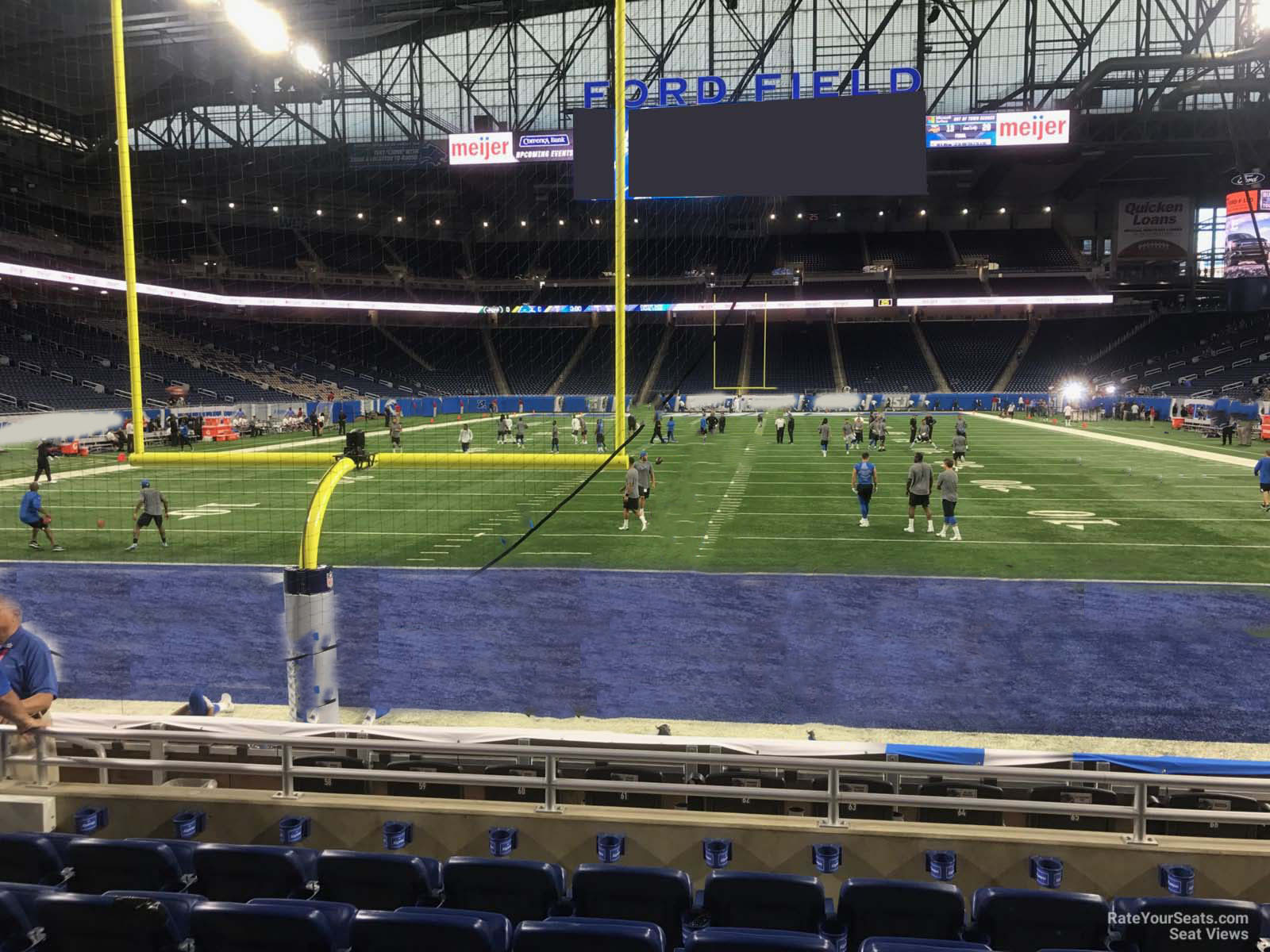 Here's what the Quicken Loans 'Dream Seats' at Detroit Lions' Ford Field  look like 