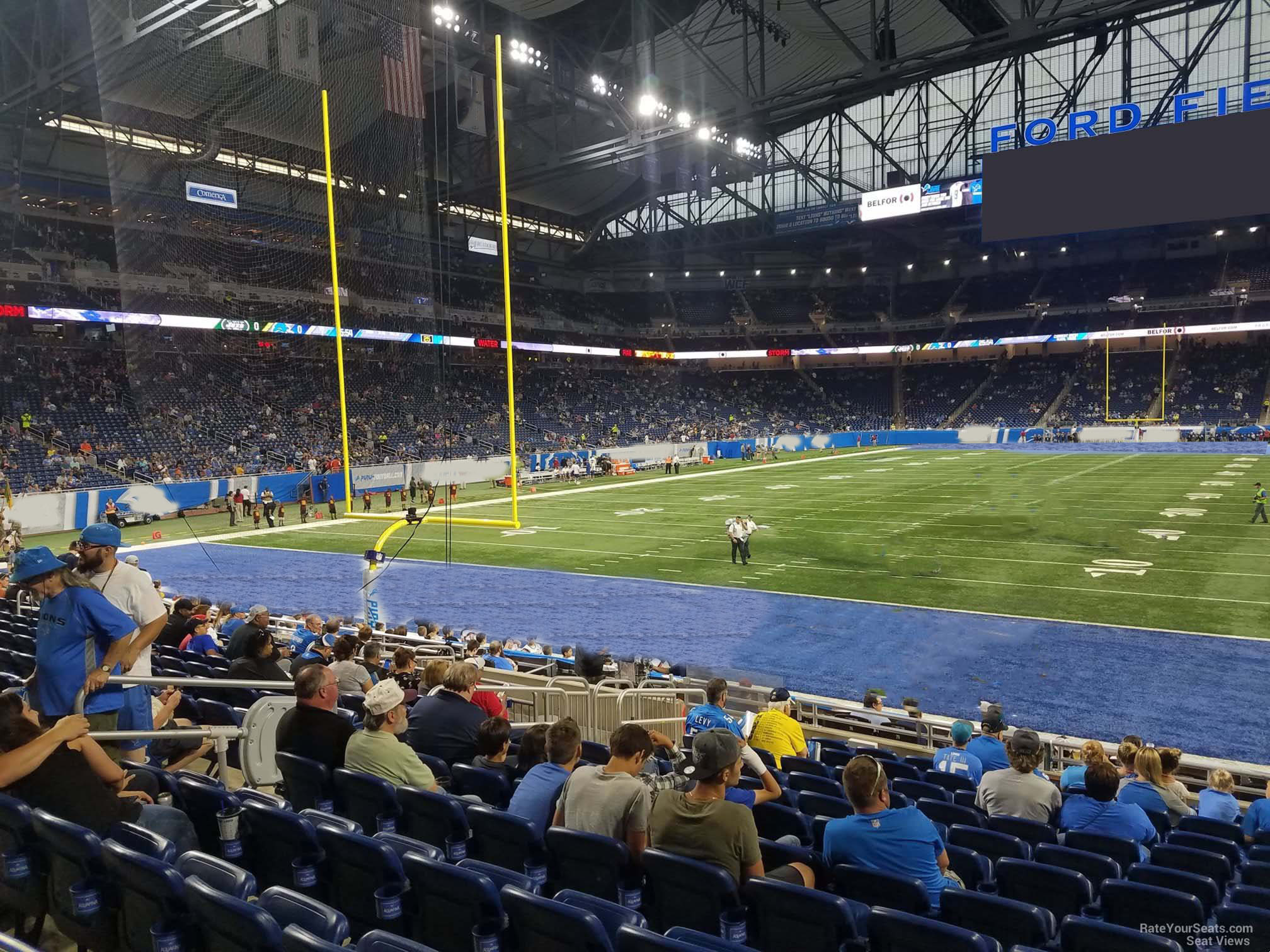 Section 139 at Ford Field 