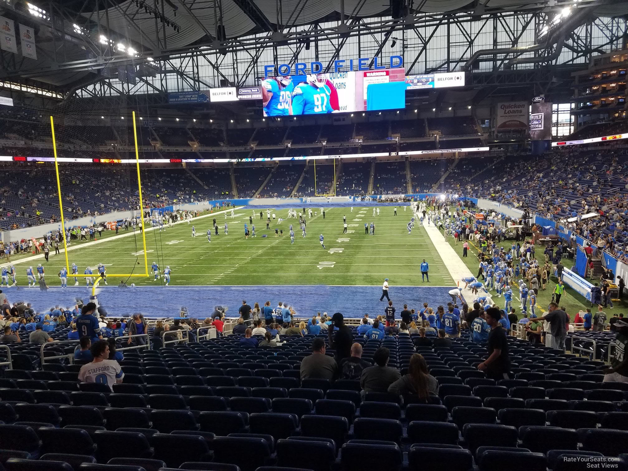 Section 139 at Ford Field 