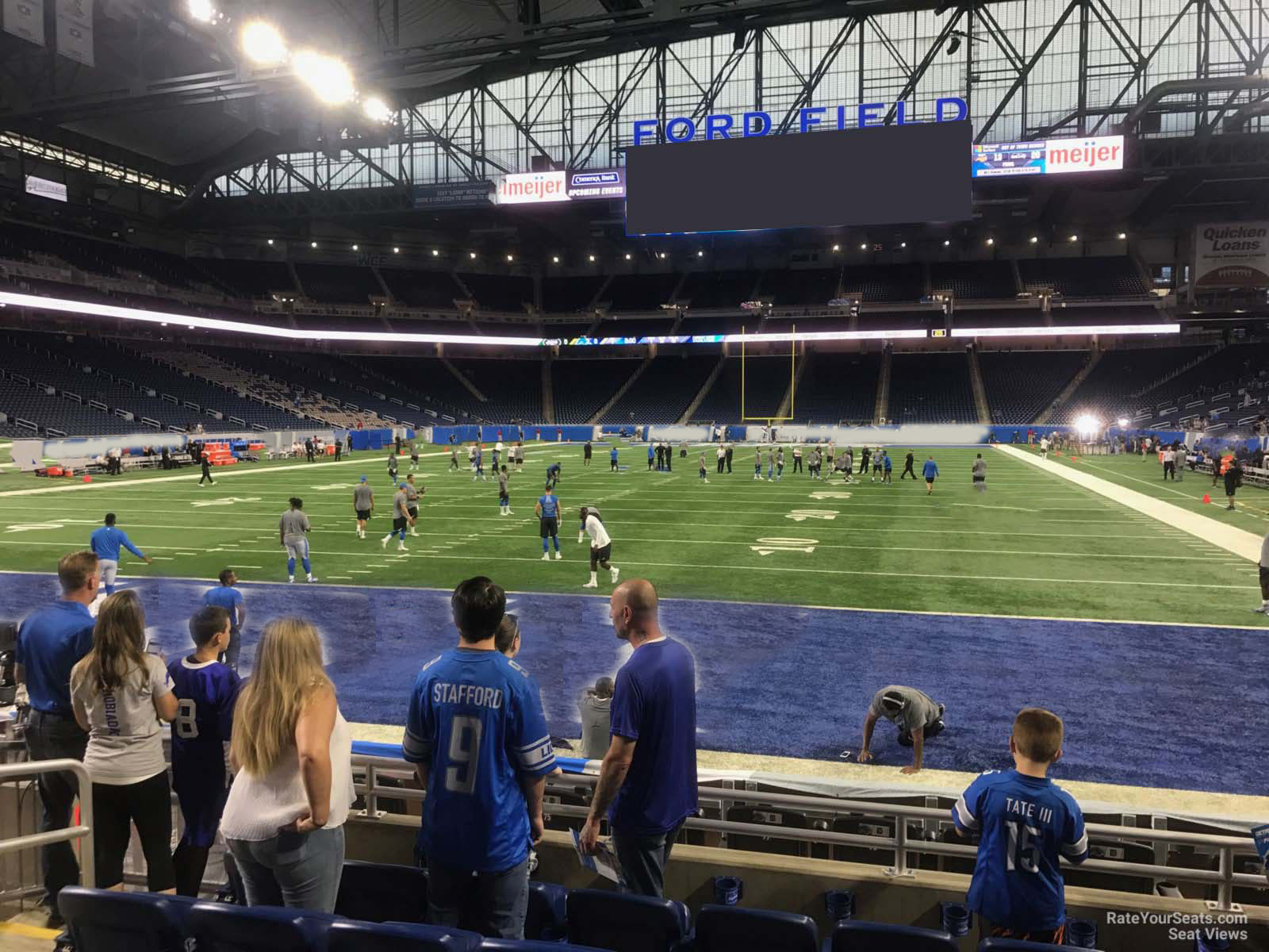 Section 139 at Ford Field 